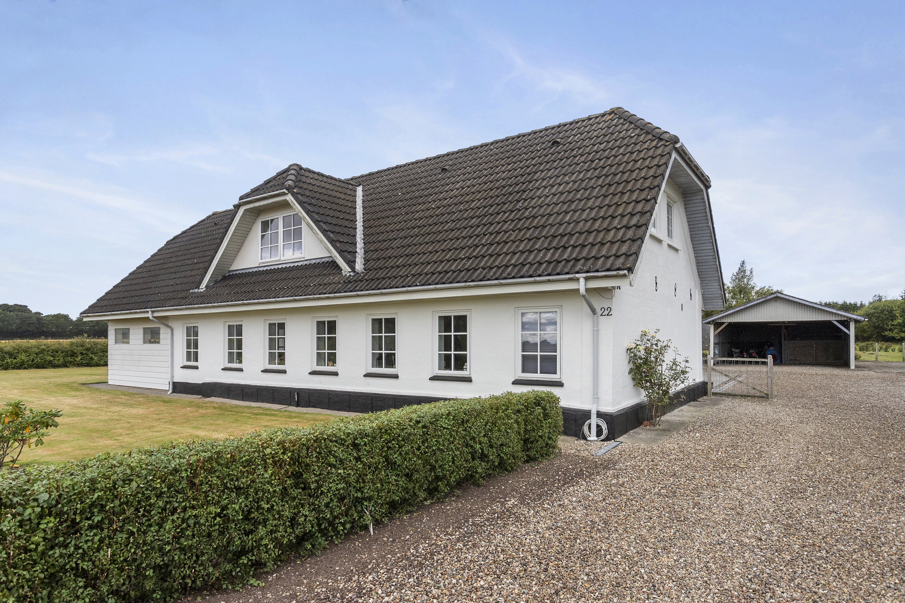 Fremhævet ejendommen billede i fuldskærmstilstand. Billede af Læborg Kirkevej 22, Nyby, 6600 Vejen