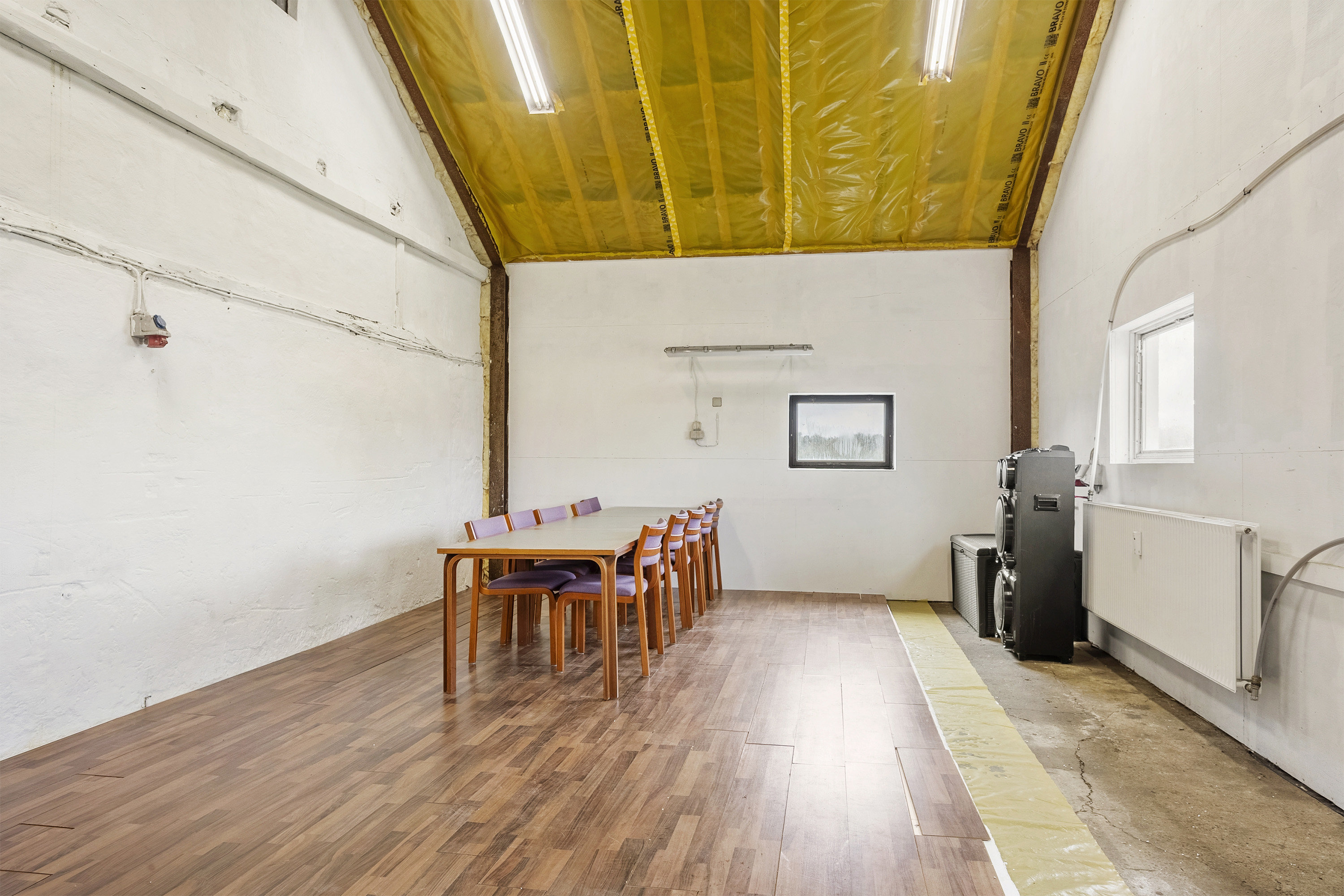 Fremhævet gildesal billede i fuldskærmstilstand. Billede af Læborg Kirkevej 22, Nyby, 6600 Vejen