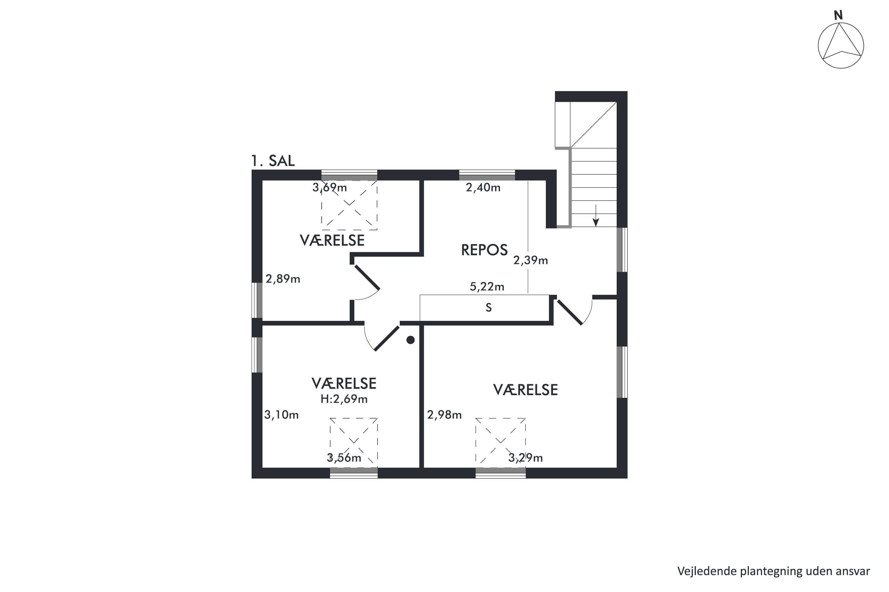 Plantegninger billede af Næstvedvej 215, 4100 Ringsted