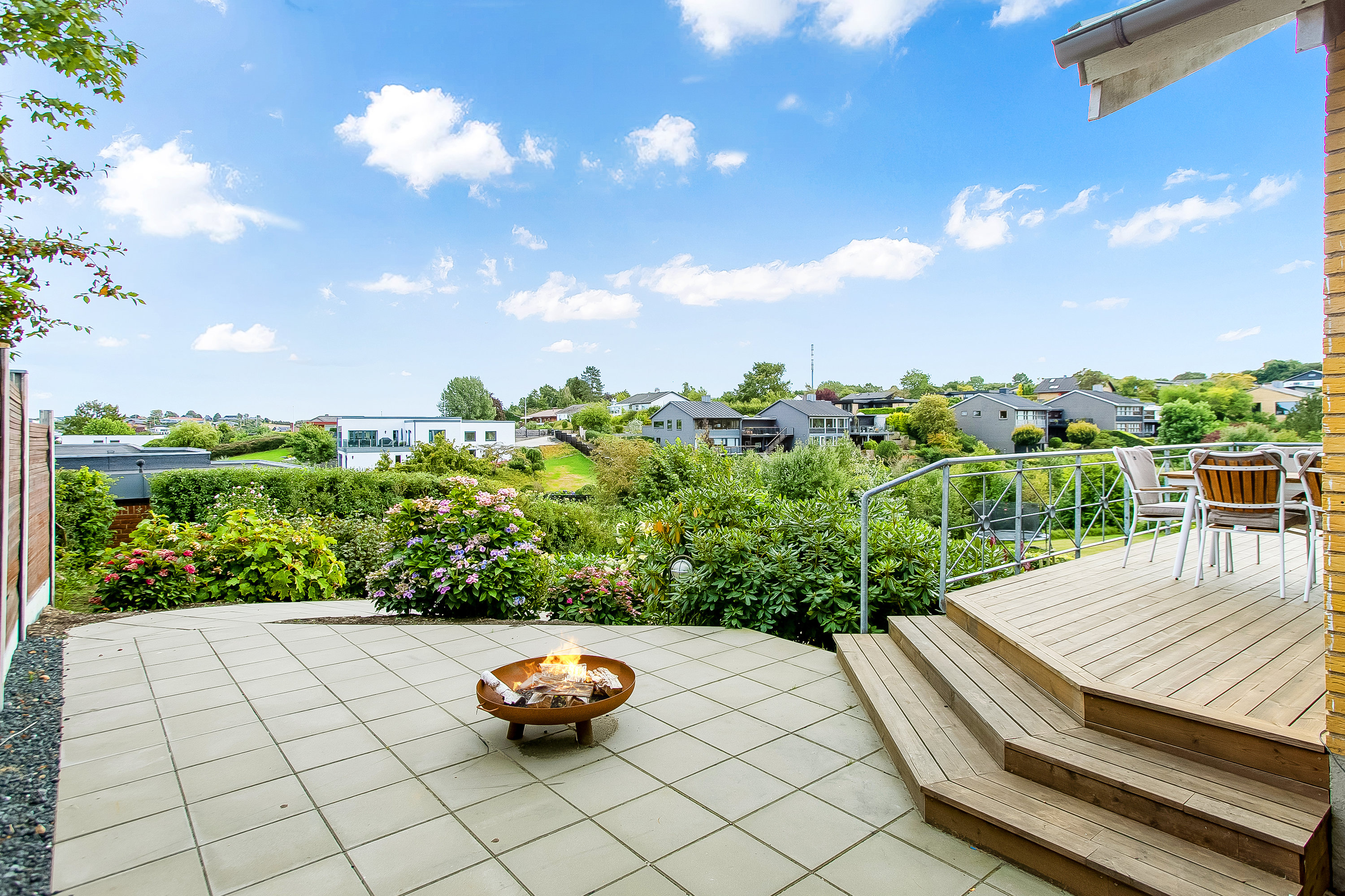 Fremhævet terrasse billede i fuldskærmstilstand. Billede af Skellet 5, 6000 Kolding