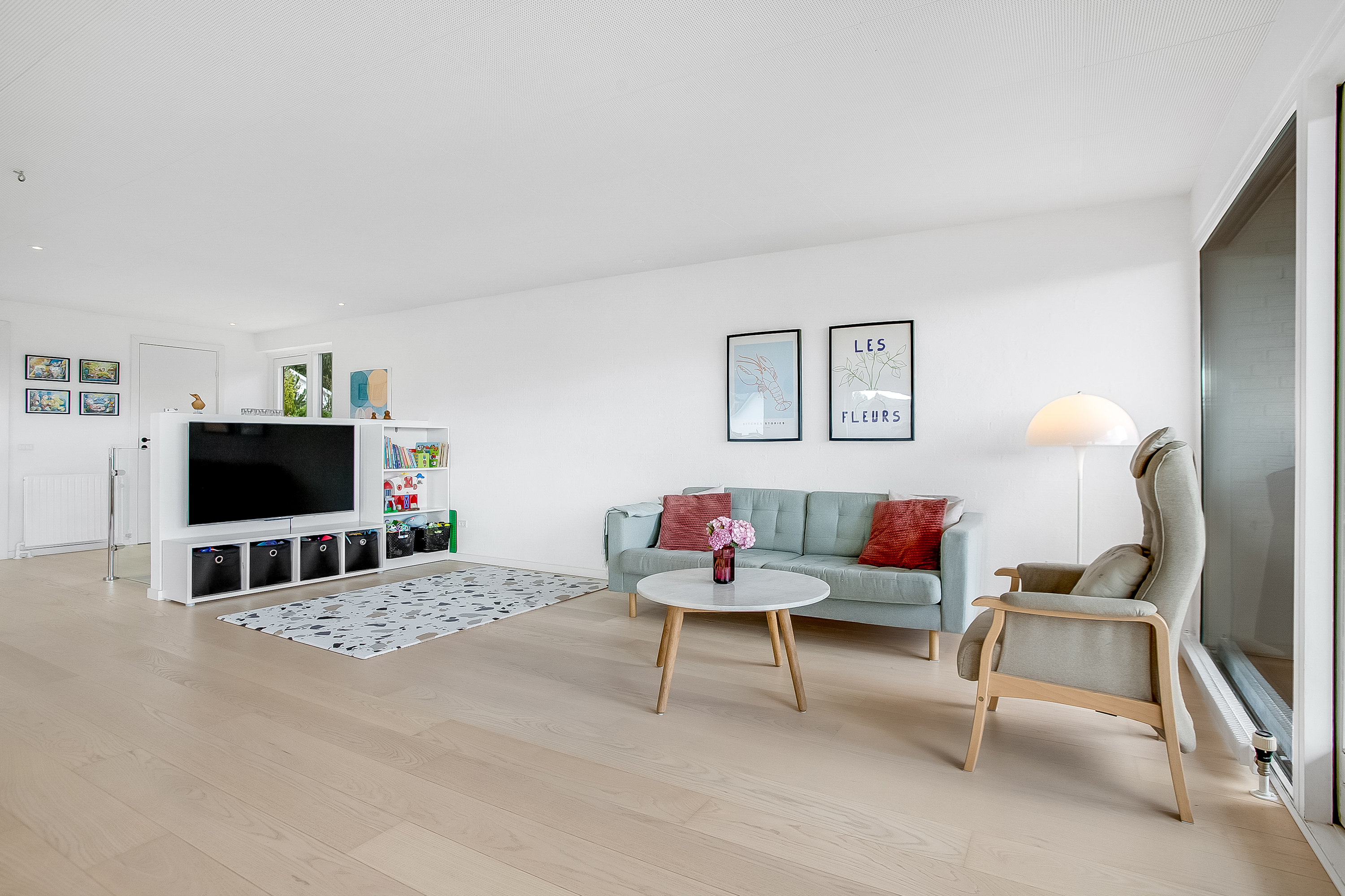 Fremhævet stue billede i fuldskærmstilstand. Billede af Skellet 5, 6000 Kolding