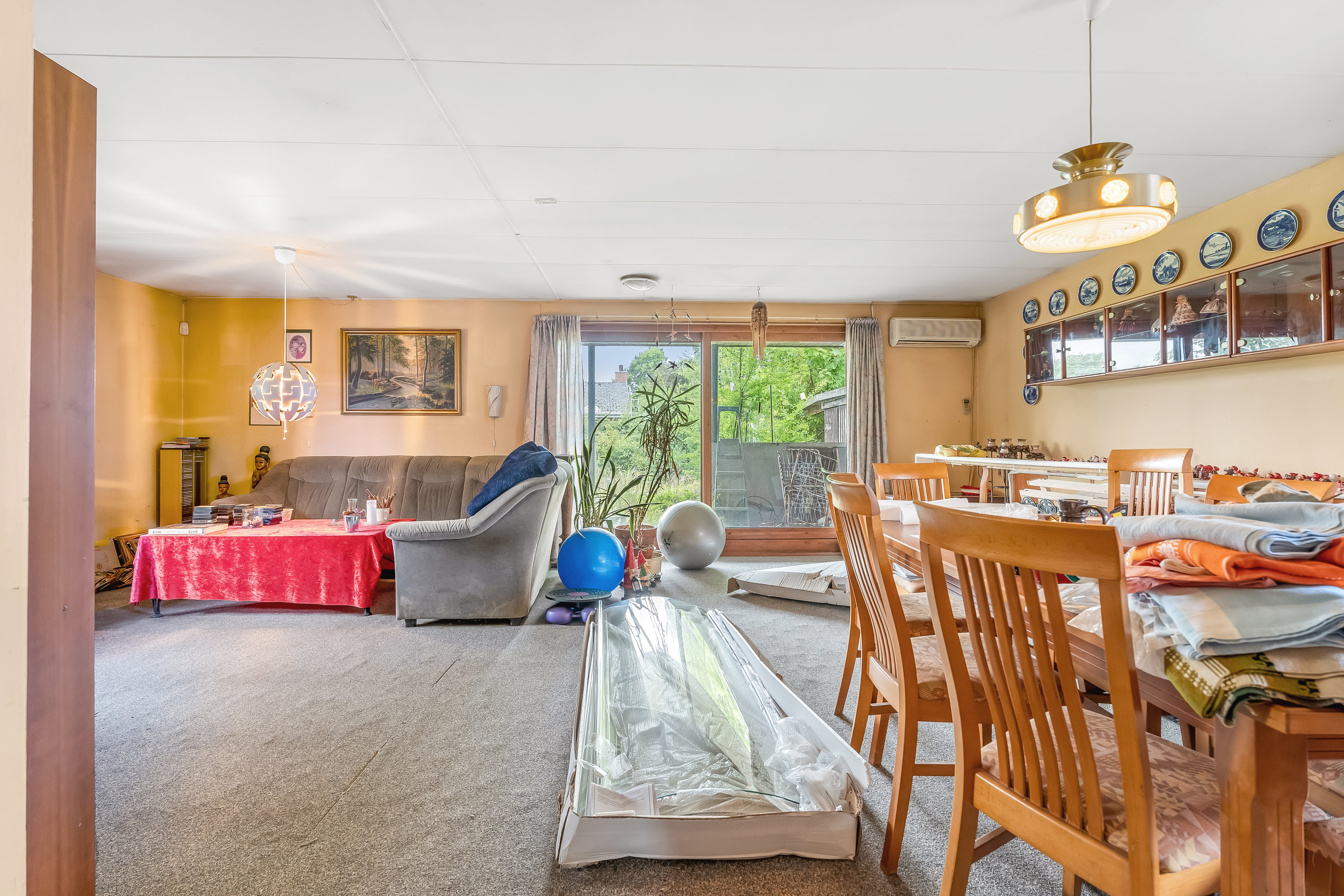 Fremhævet stue billede i fuldskærmstilstand. Billede af Egevej 13, 4920 Søllested