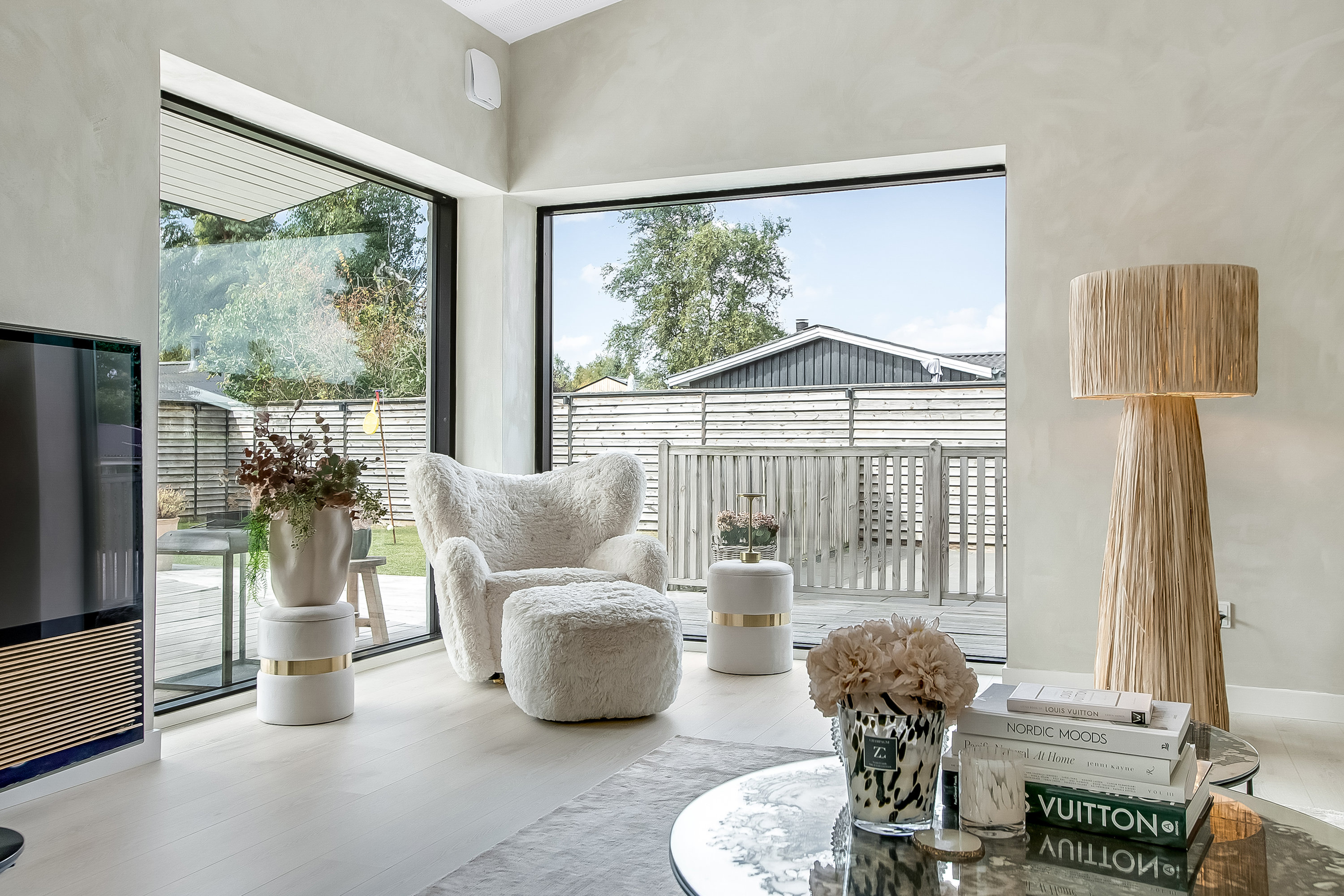 Fremhævet stue billede i fuldskærmstilstand. Billede af Viggo Andersensvej 5, Høll, 7080 Børkop