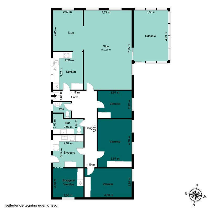 Plantegninger billede af Travegårdsvej 14, Meløse, 3320 Skævinge