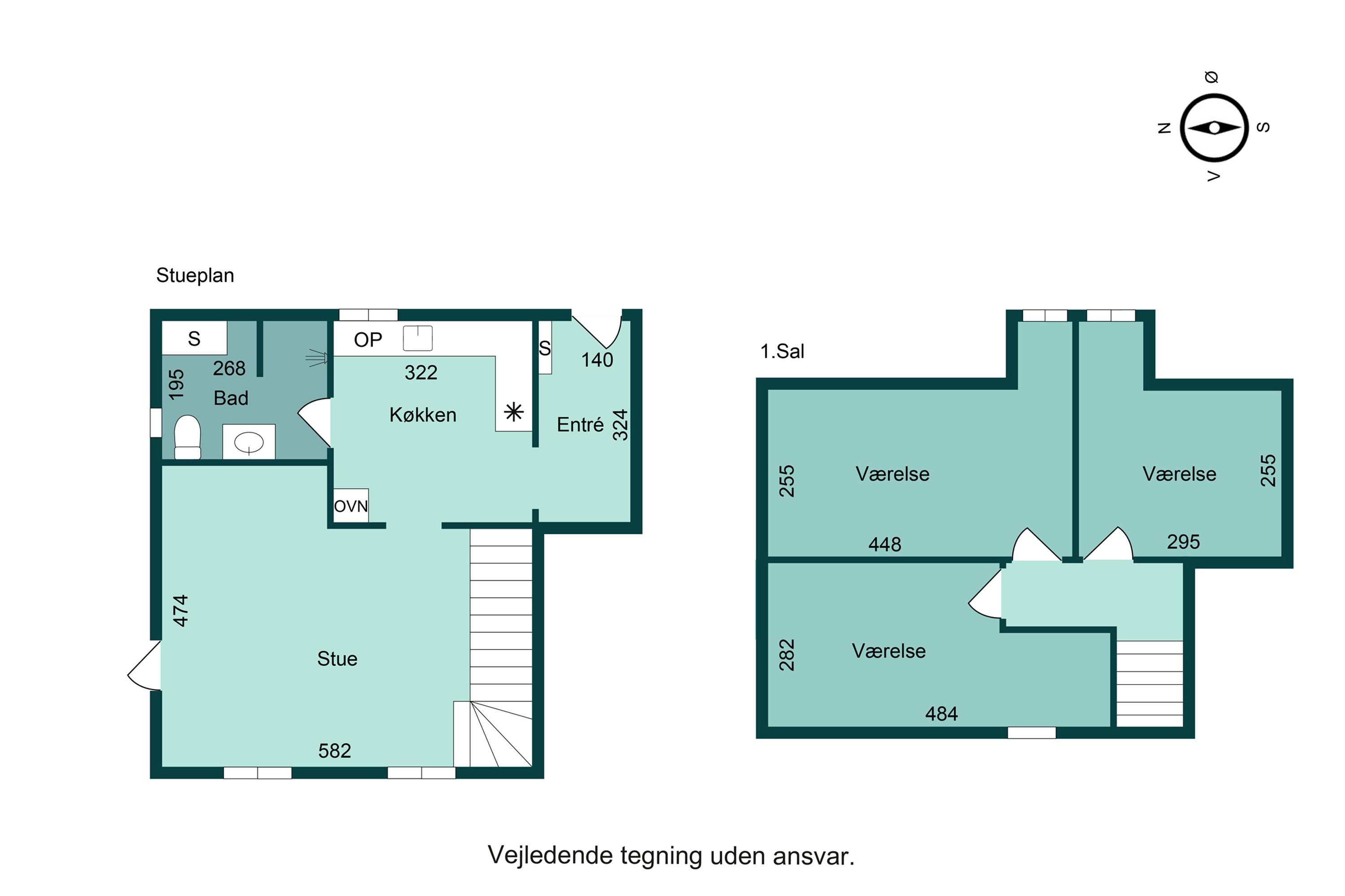 Plantegninger billede af Bjerrevej 157A, 8700 Horsens