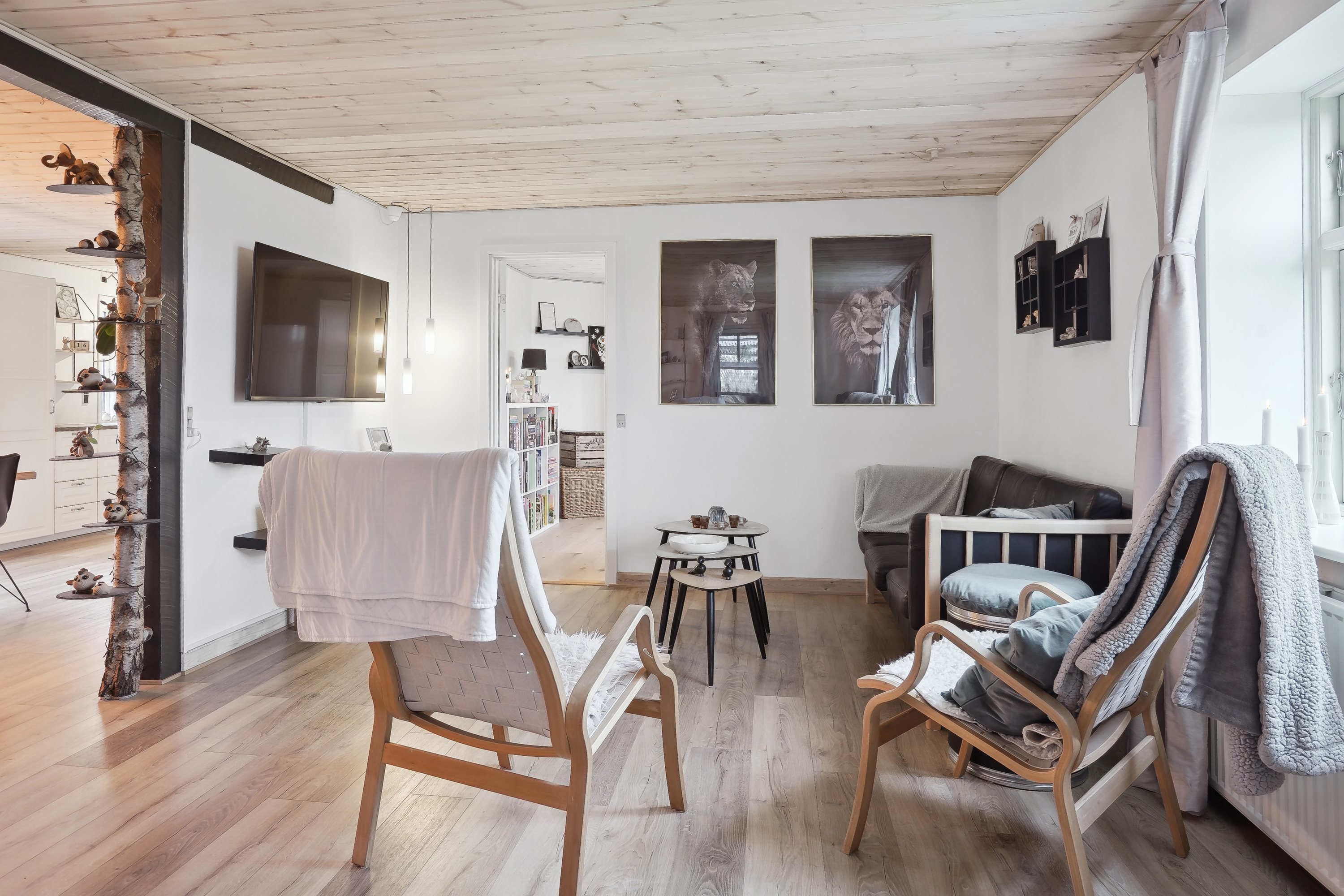 Fremhævet stue billede i fuldskærmstilstand. Billede af Ndr Truevej 33, True, 9500 Hobro