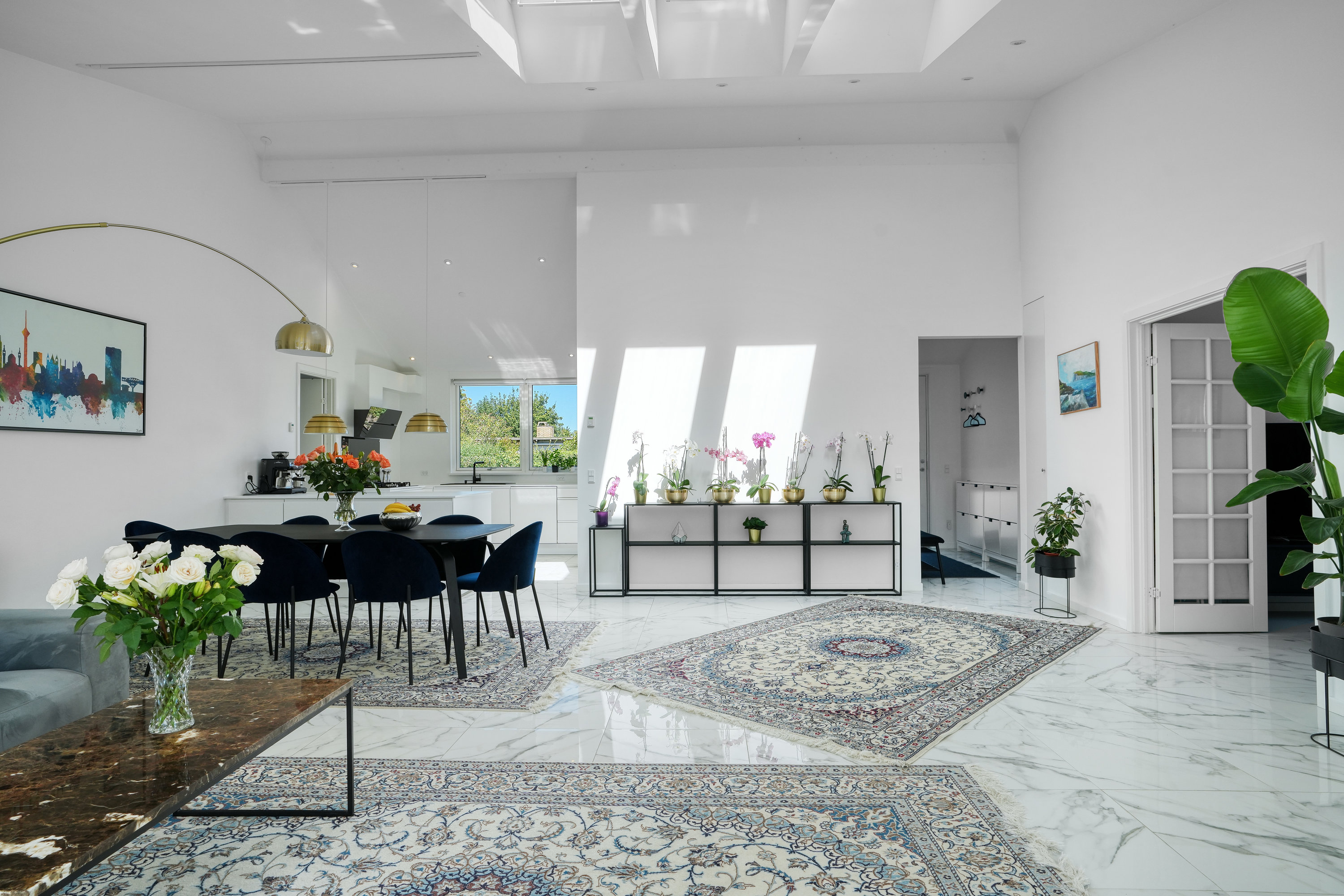 Fremhævet spisestue billede i fuldskærmstilstand. Billede af Harestien 19, 2880 Bagsværd