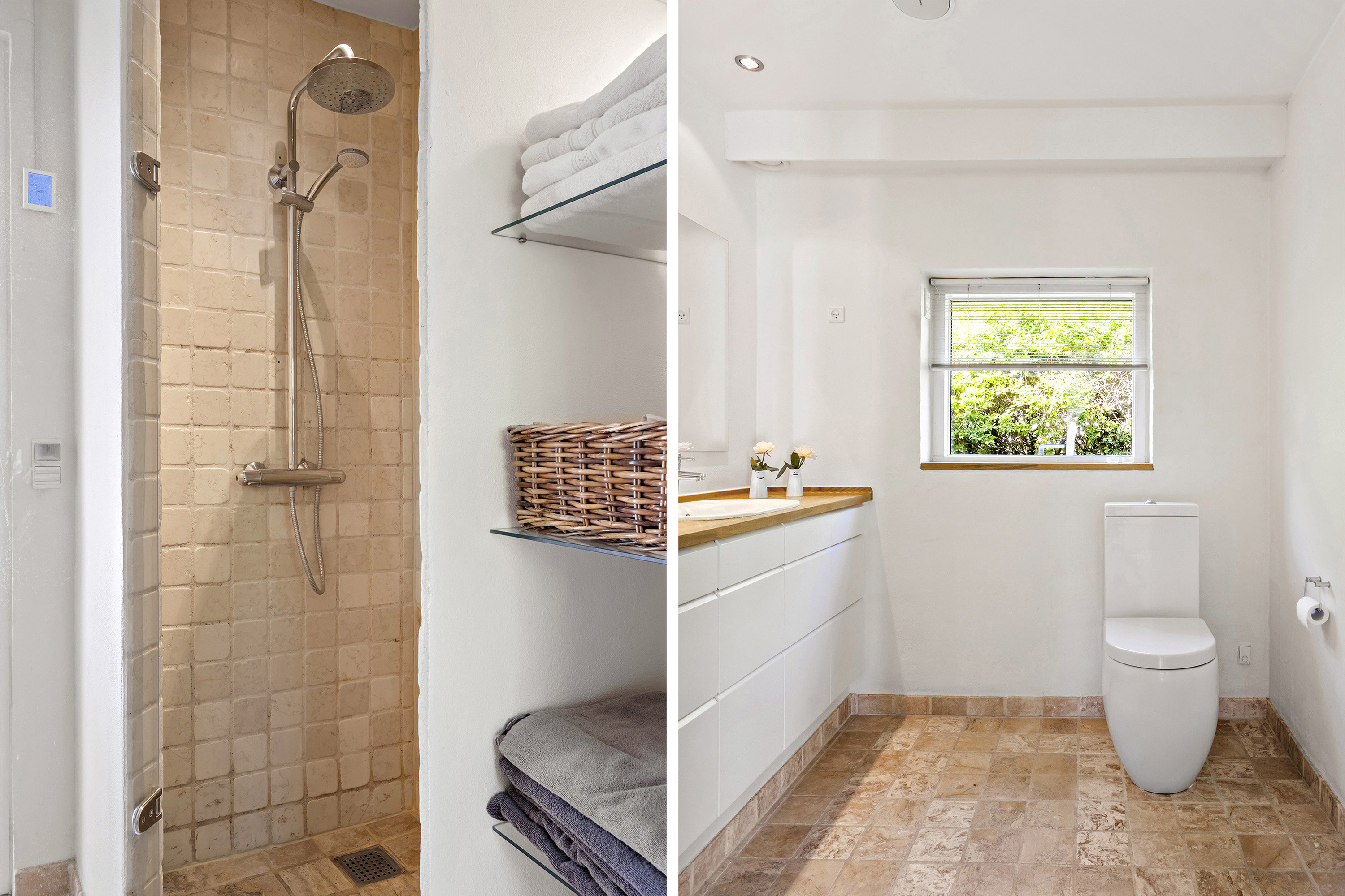 Fremhævet badeværelse billede i fuldskærmstilstand. Billede af Fruerhøj 9, 2970 Hørsholm