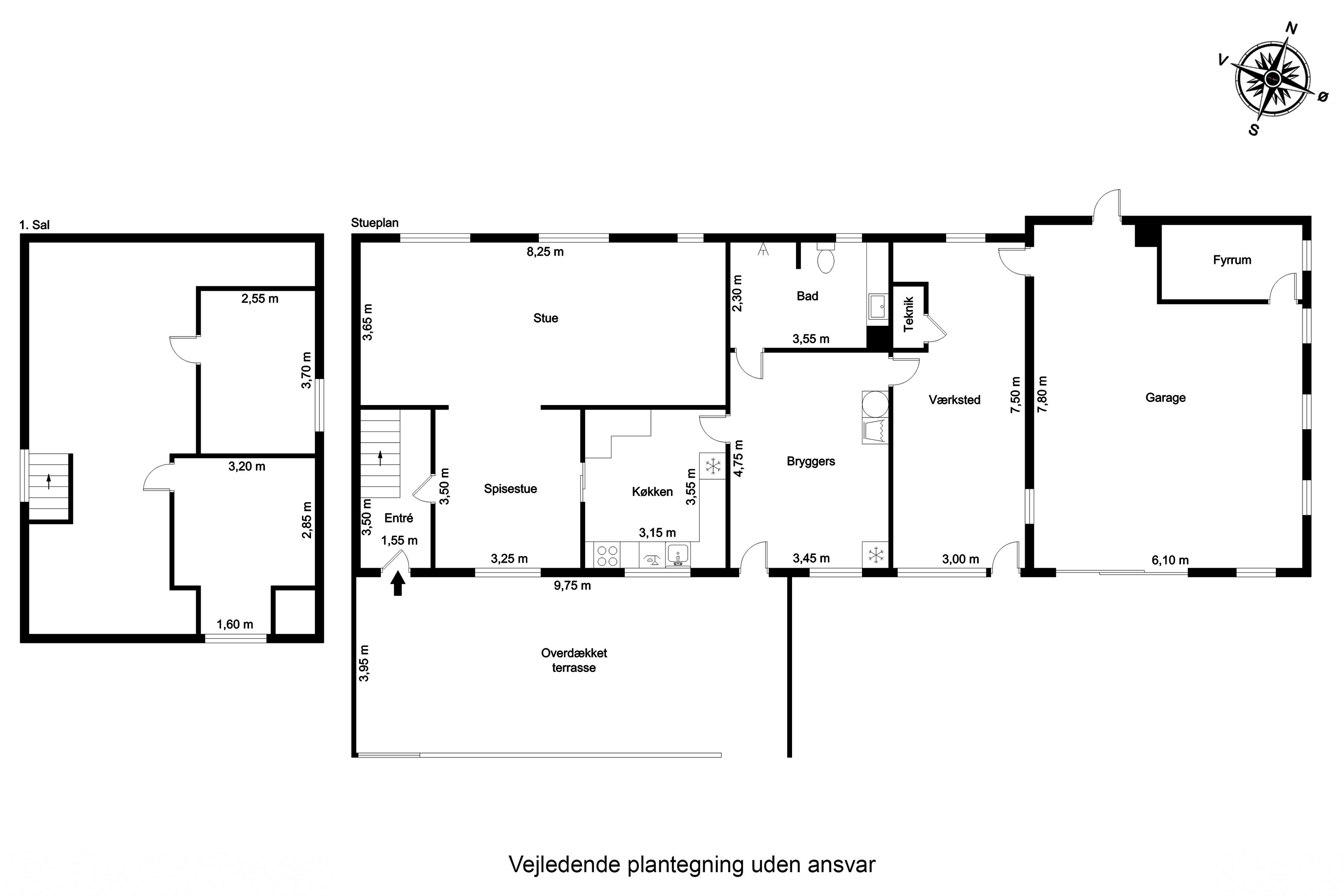 Plantegninger billede af Skjoldbjergvej 41, 6623 Vorbasse