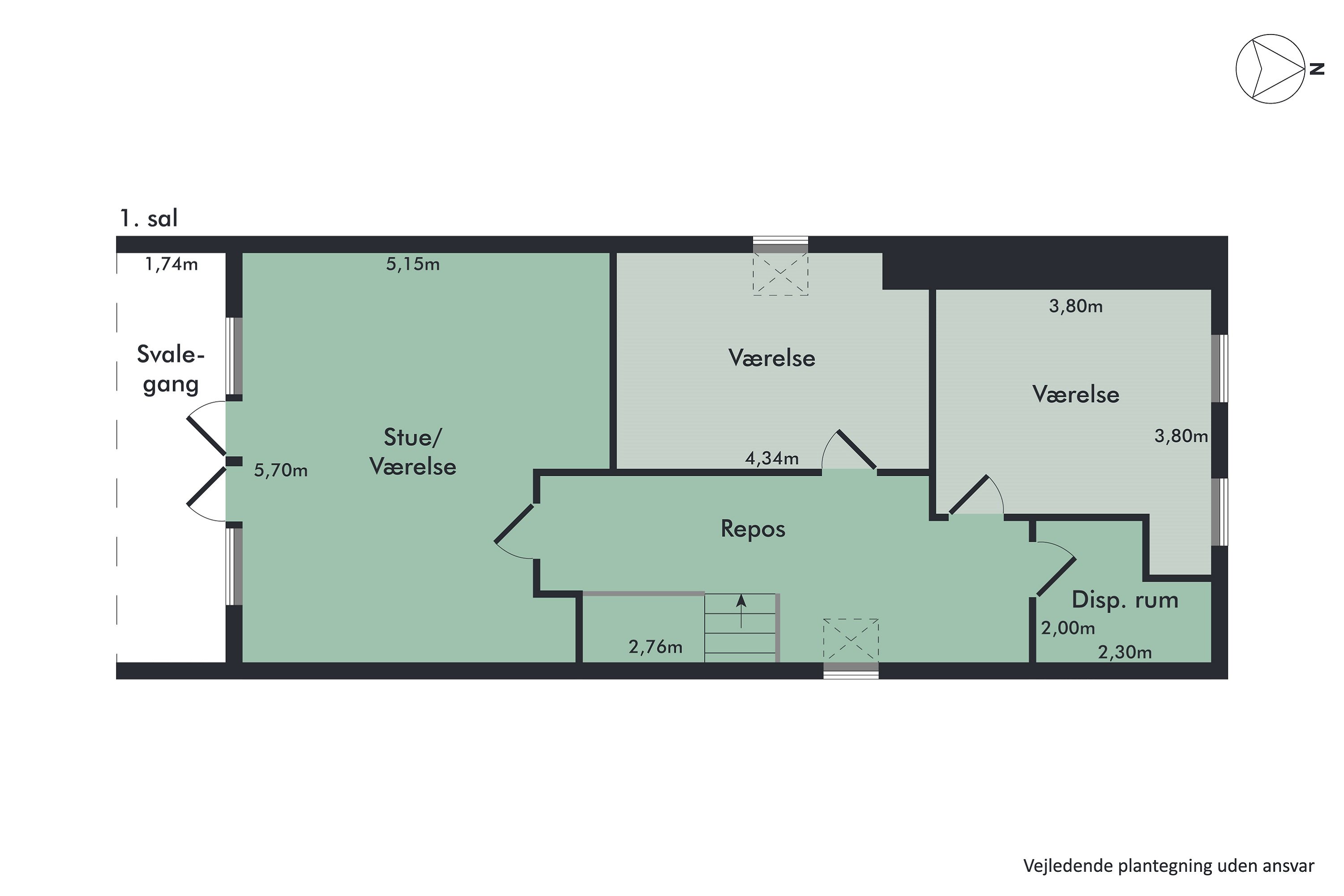 Plantegninger billede af Runevej 6, Ll Rørbæk, 9500 Hobro