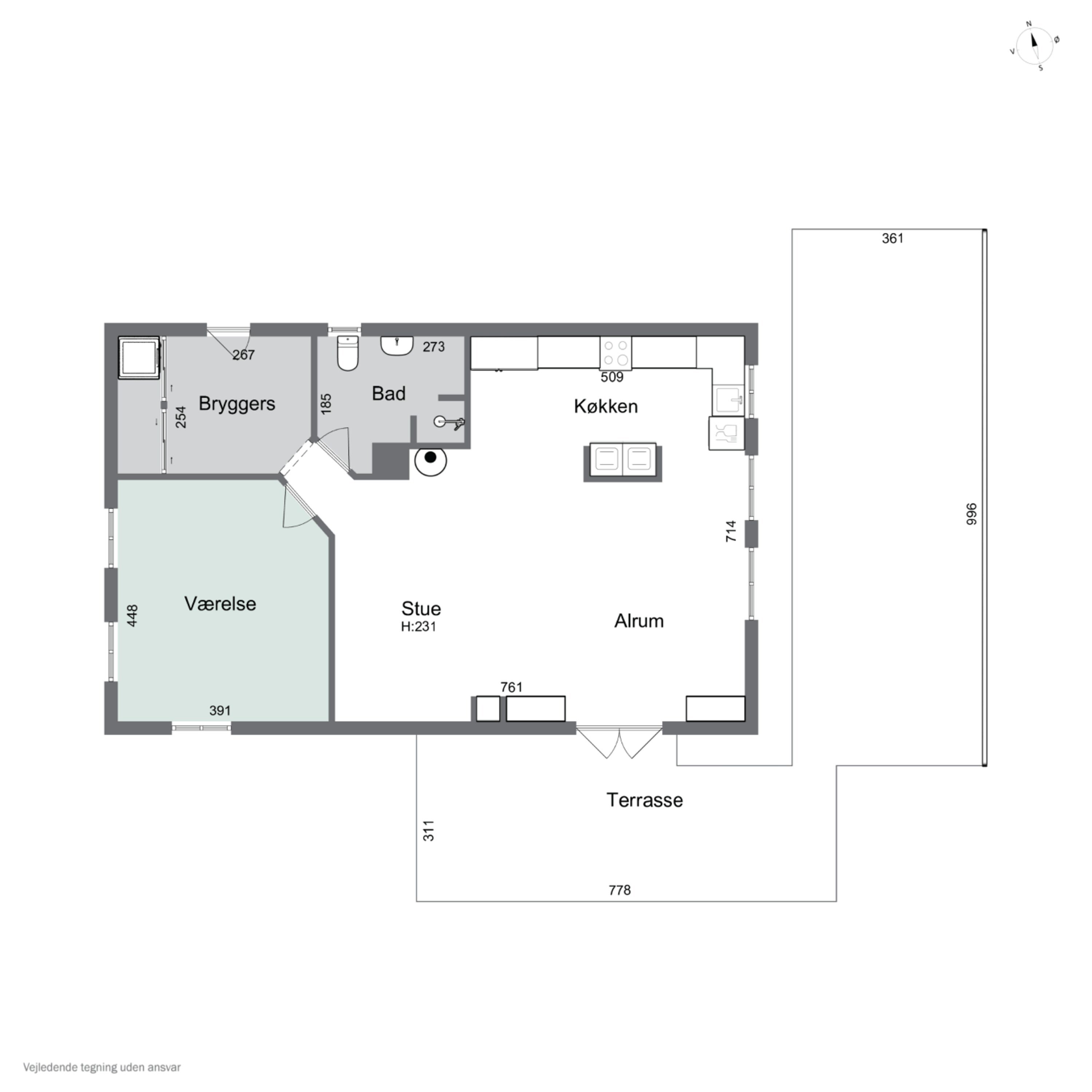 Plantegninger billede af Bredekilde 100, 4400 Kalundborg