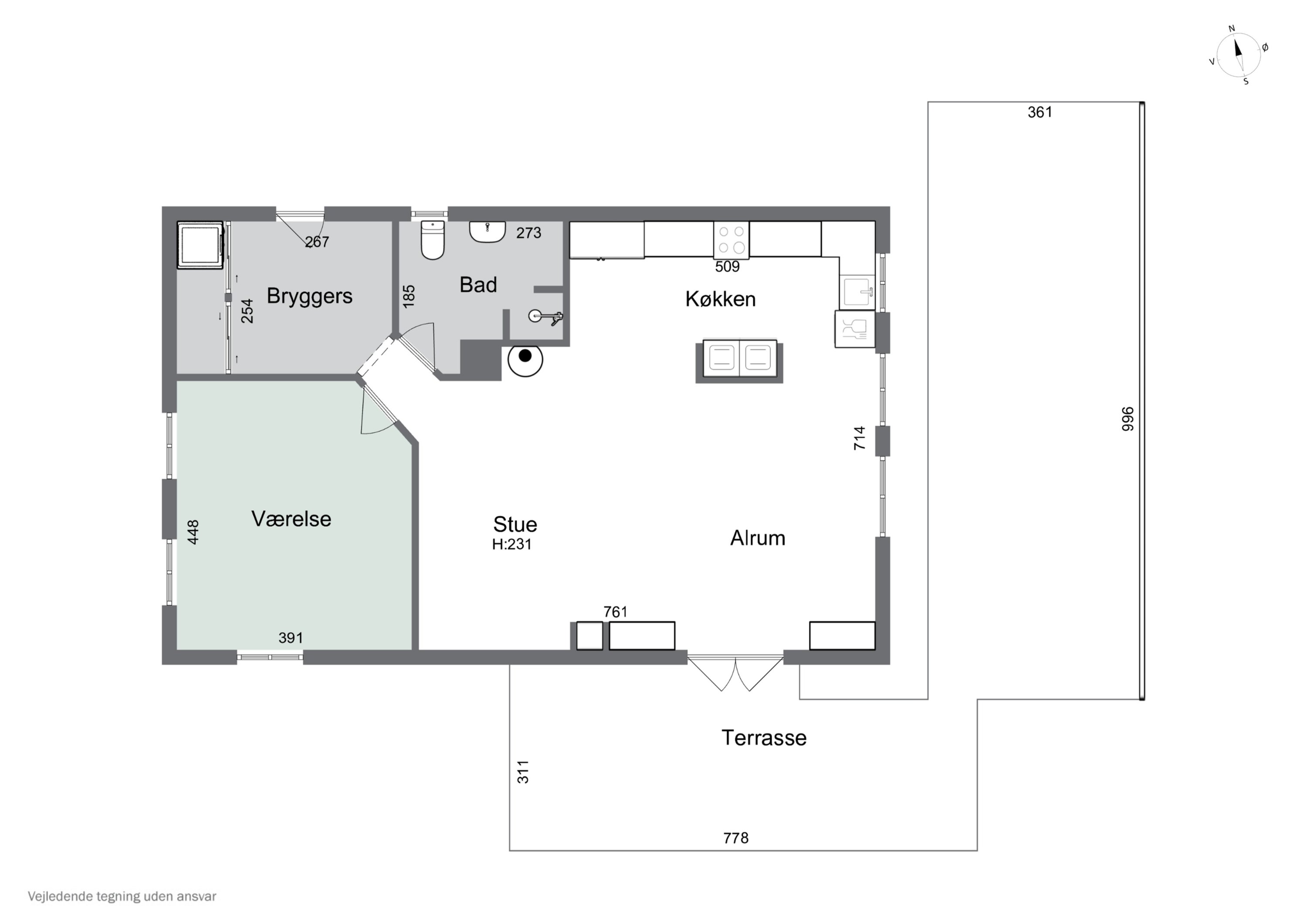 Plantegninger billede af Bredekilde 100, 4400 Kalundborg