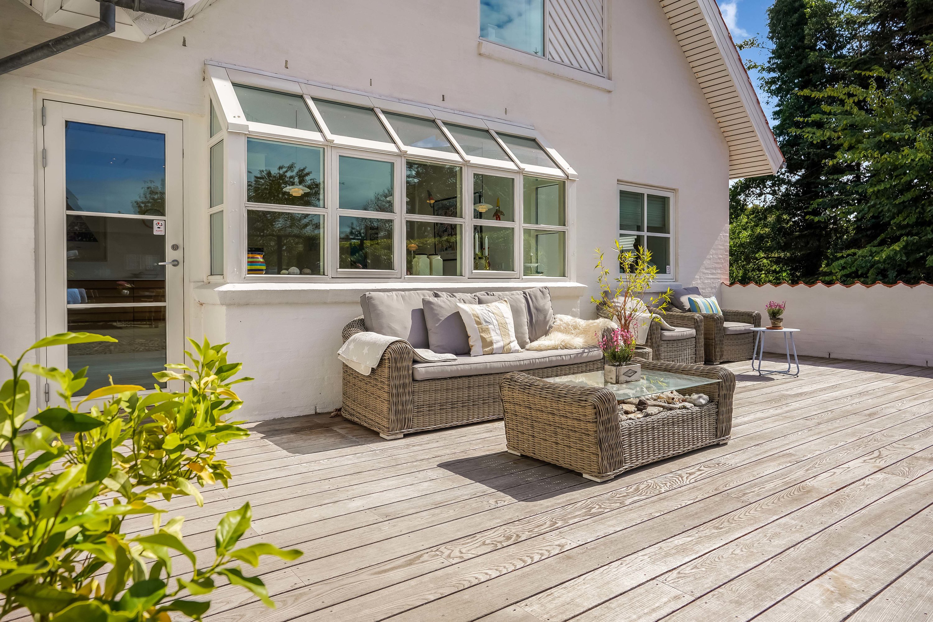 Fremhævet terrasse billede i fuldskærmstilstand. Billede af Dæmningen 95, Strib, 5500 Middelfart