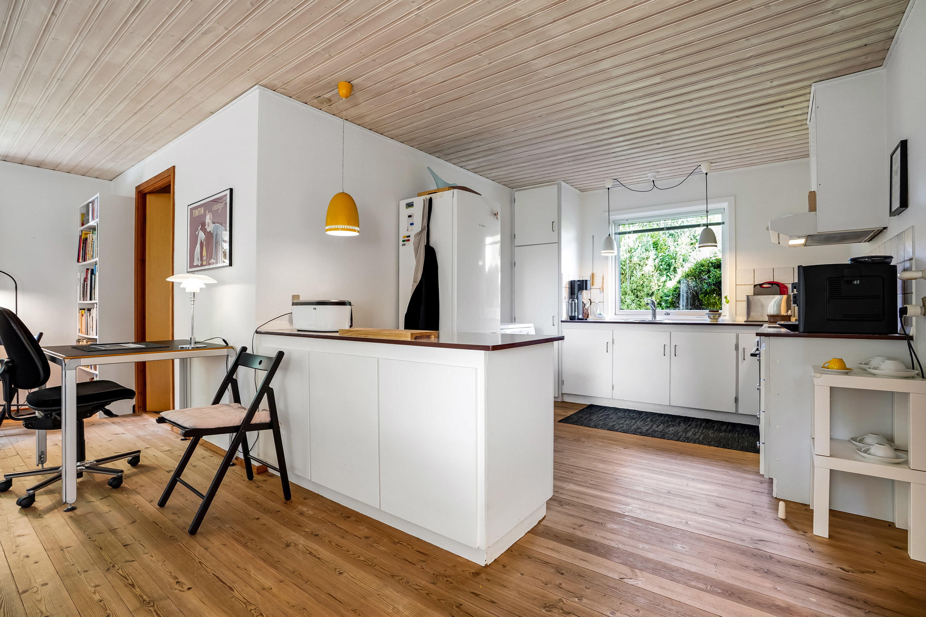 Fremhævet køkken billede i fuldskærmstilstand. Billede af Tornager 7, 7300 Jelling