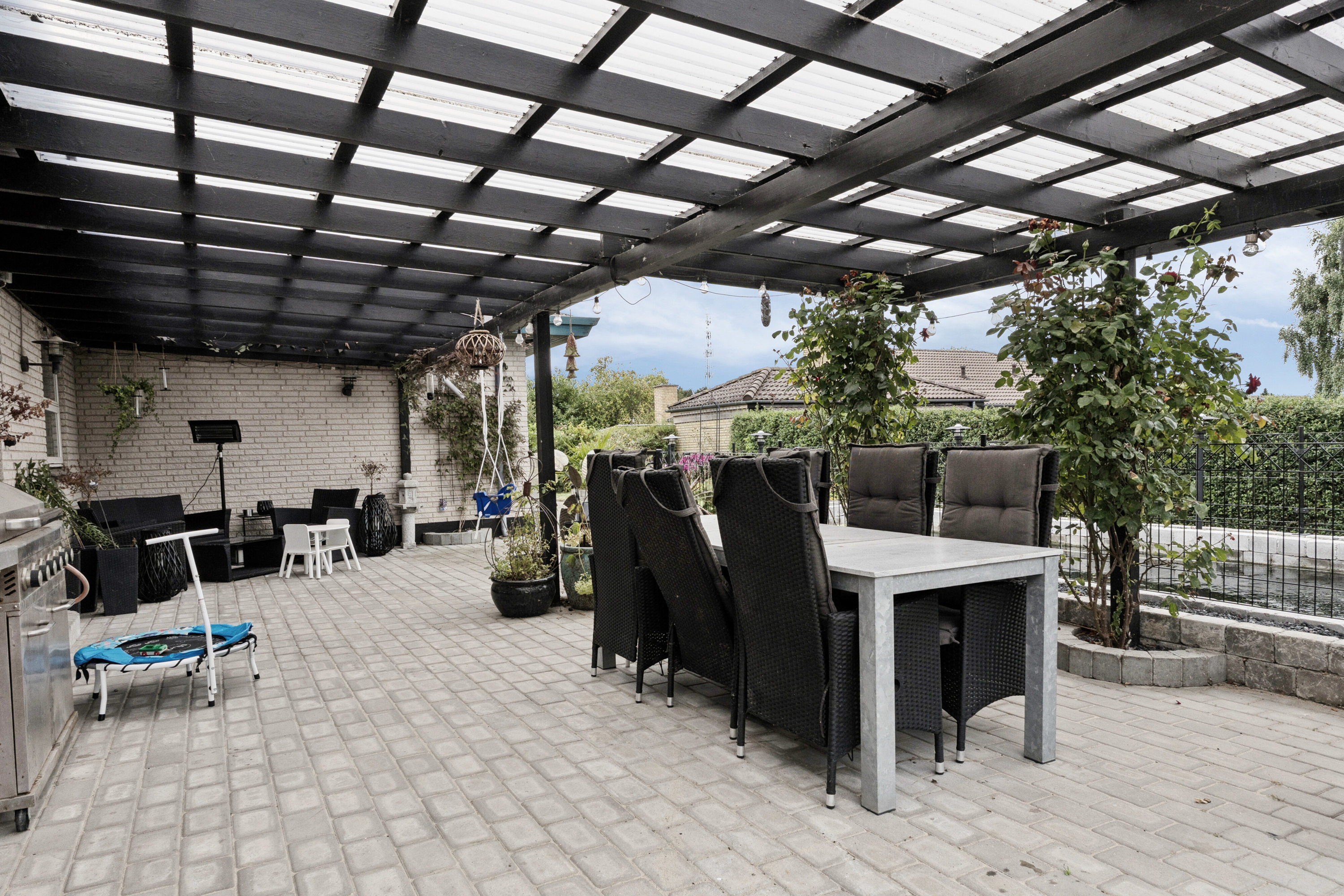 Fremhævet terrasse billede i fuldskærmstilstand. Billede af Stærgårdsvangen 29, 4550 Asnæs