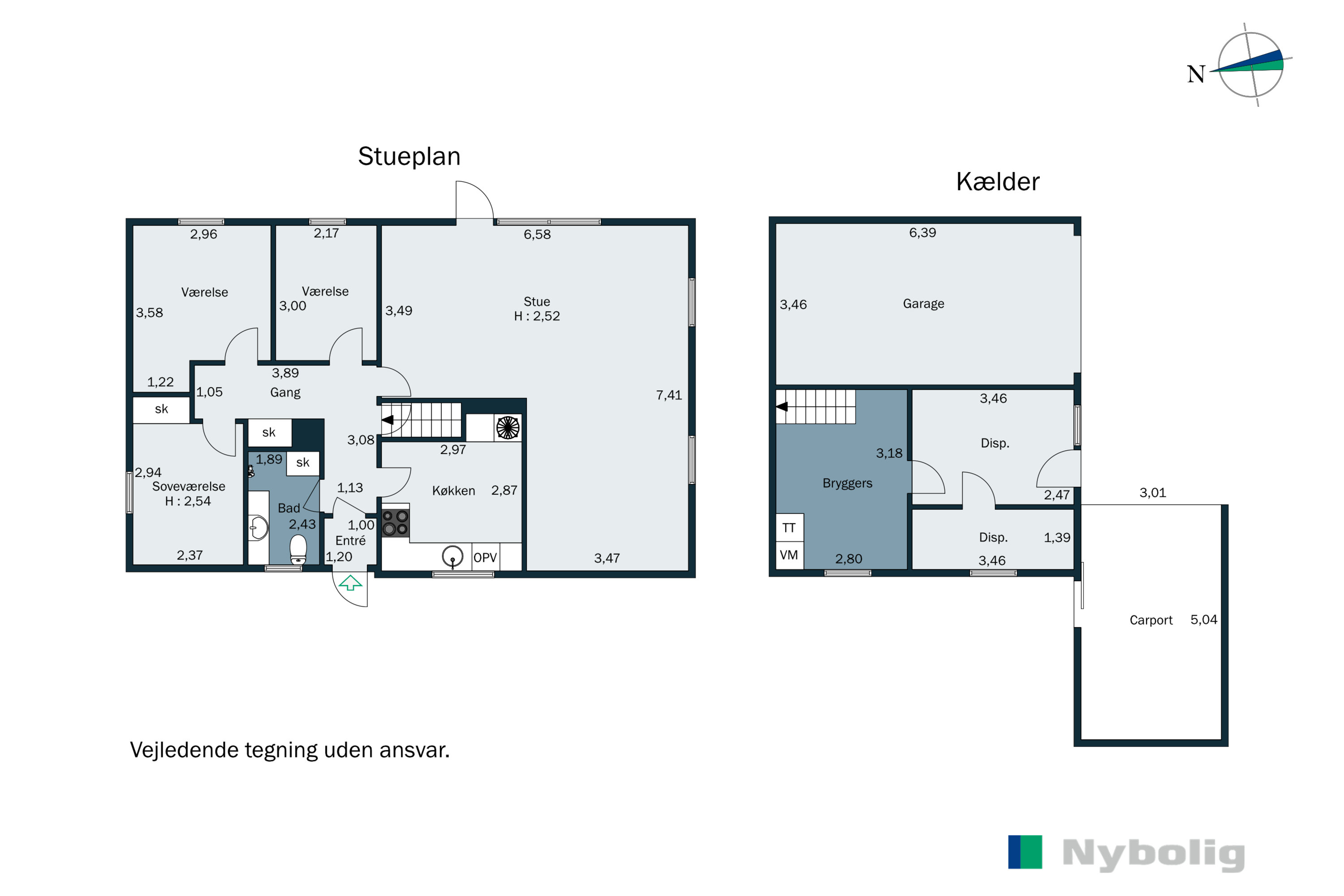 Plantegninger billede af Langbjergvej 1, 6200 Aabenraa