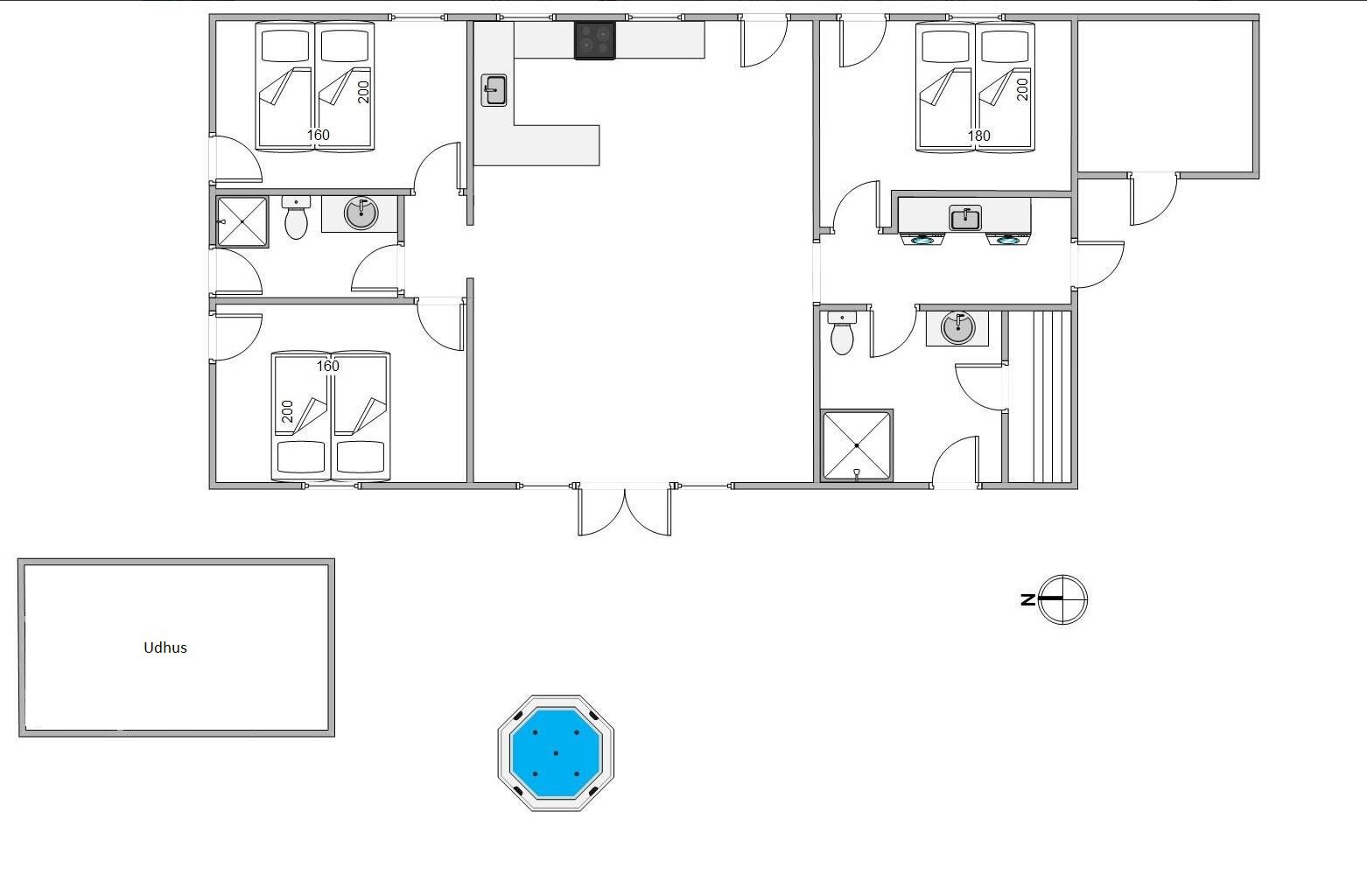 Plantegninger billede af Lyngkrogen 8, 6857 Blåvand