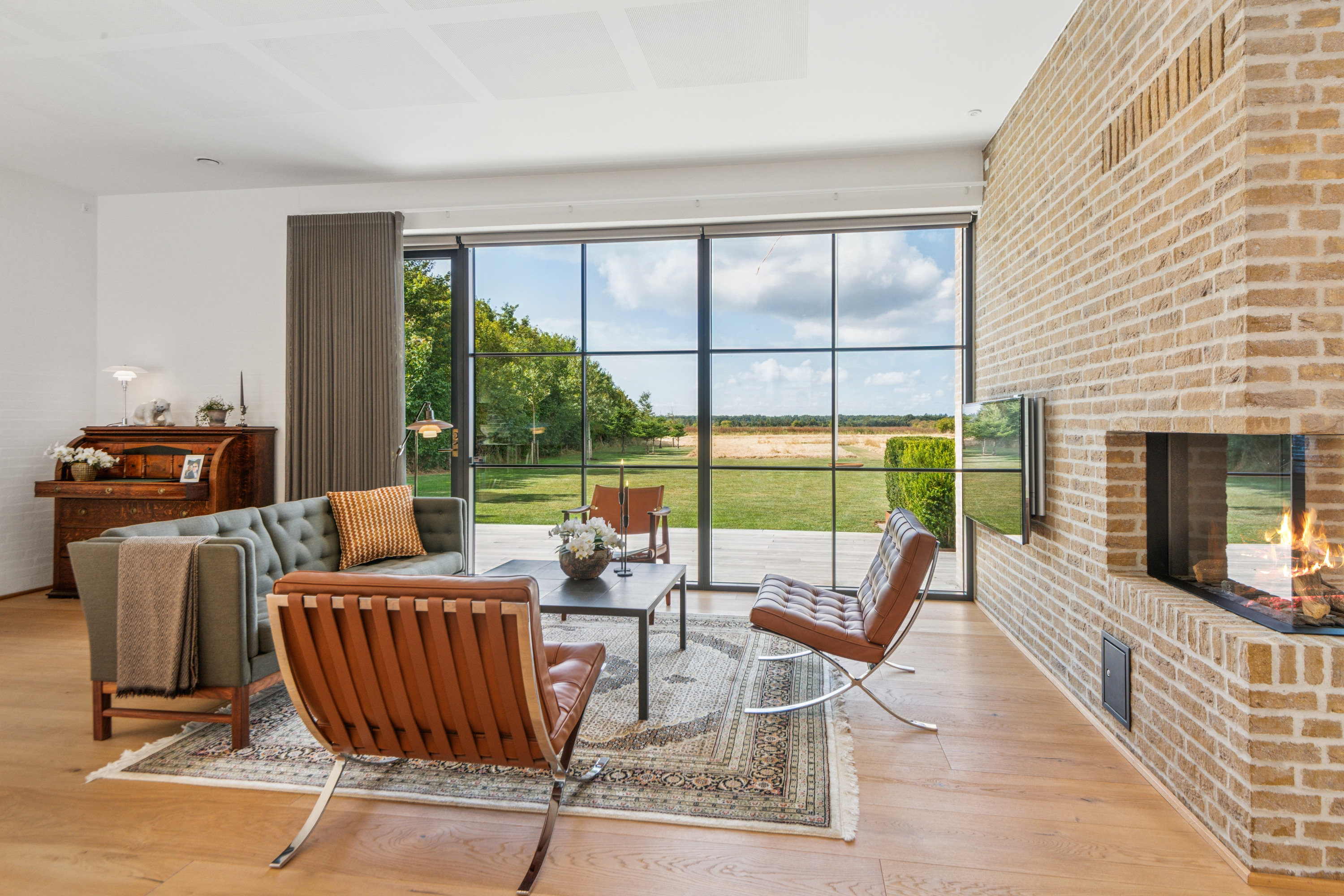 Fremhævet stue billede i fuldskærmstilstand. Billede af Carlo Wognsens Vej 12, 9000 Aalborg