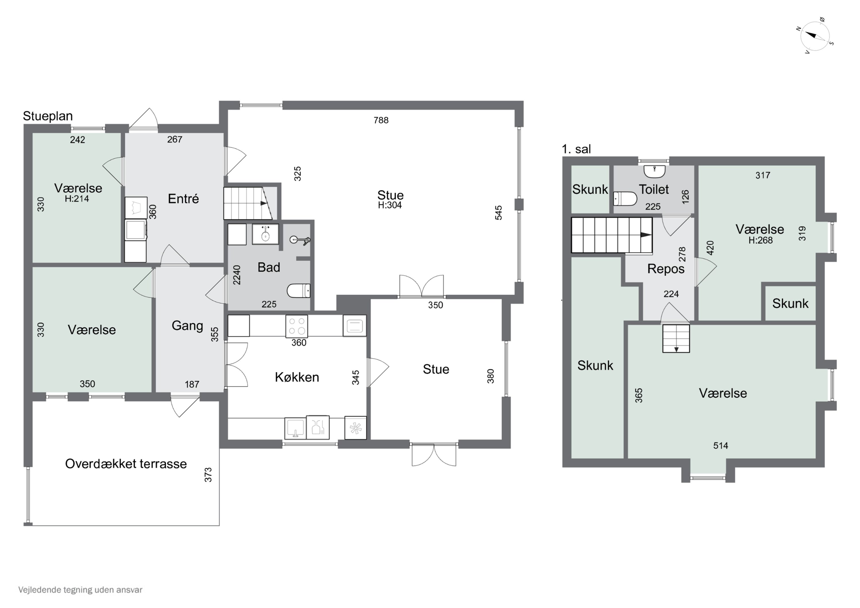 Plantegninger billede af Flintemosevej 30, Bøgesø, 4700 Næstved