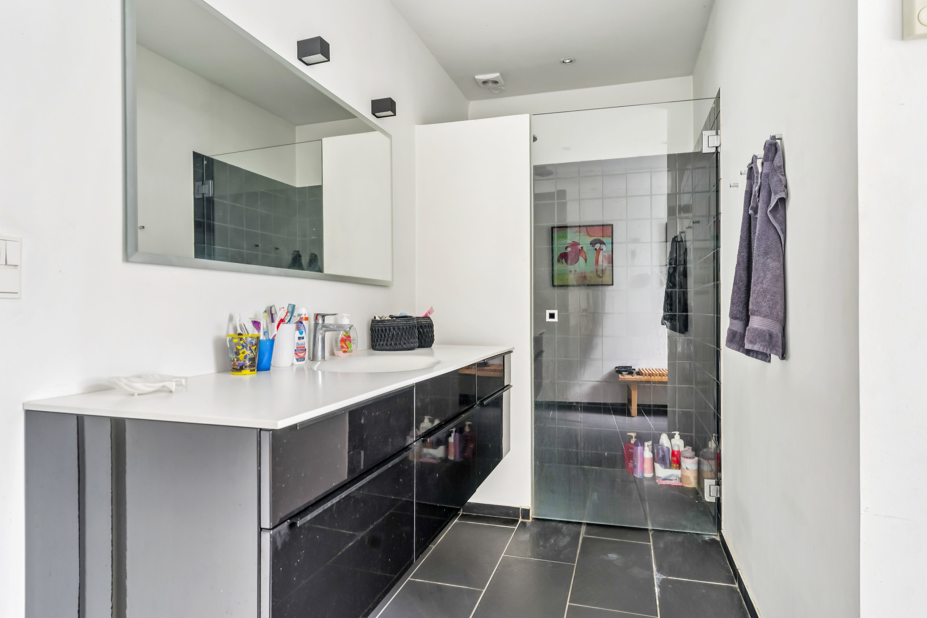 Fremhævet badeværelse billede i fuldskærmstilstand. Billede af Bøsbrovej 76, 8940 Randers SV