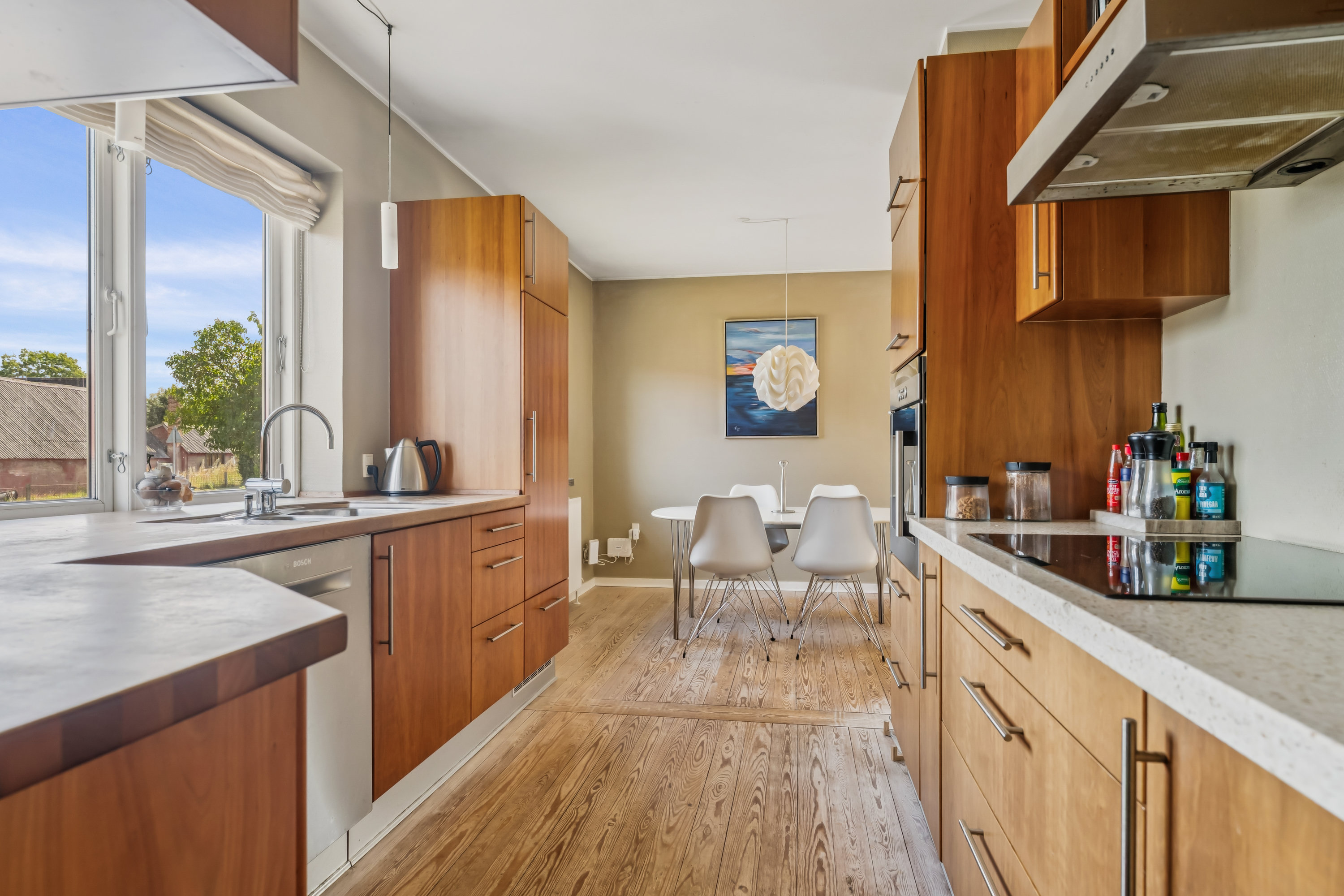 Fremhævet køkken billede i fuldskærmstilstand. Billede af Bøsbrovej 76, 8940 Randers SV