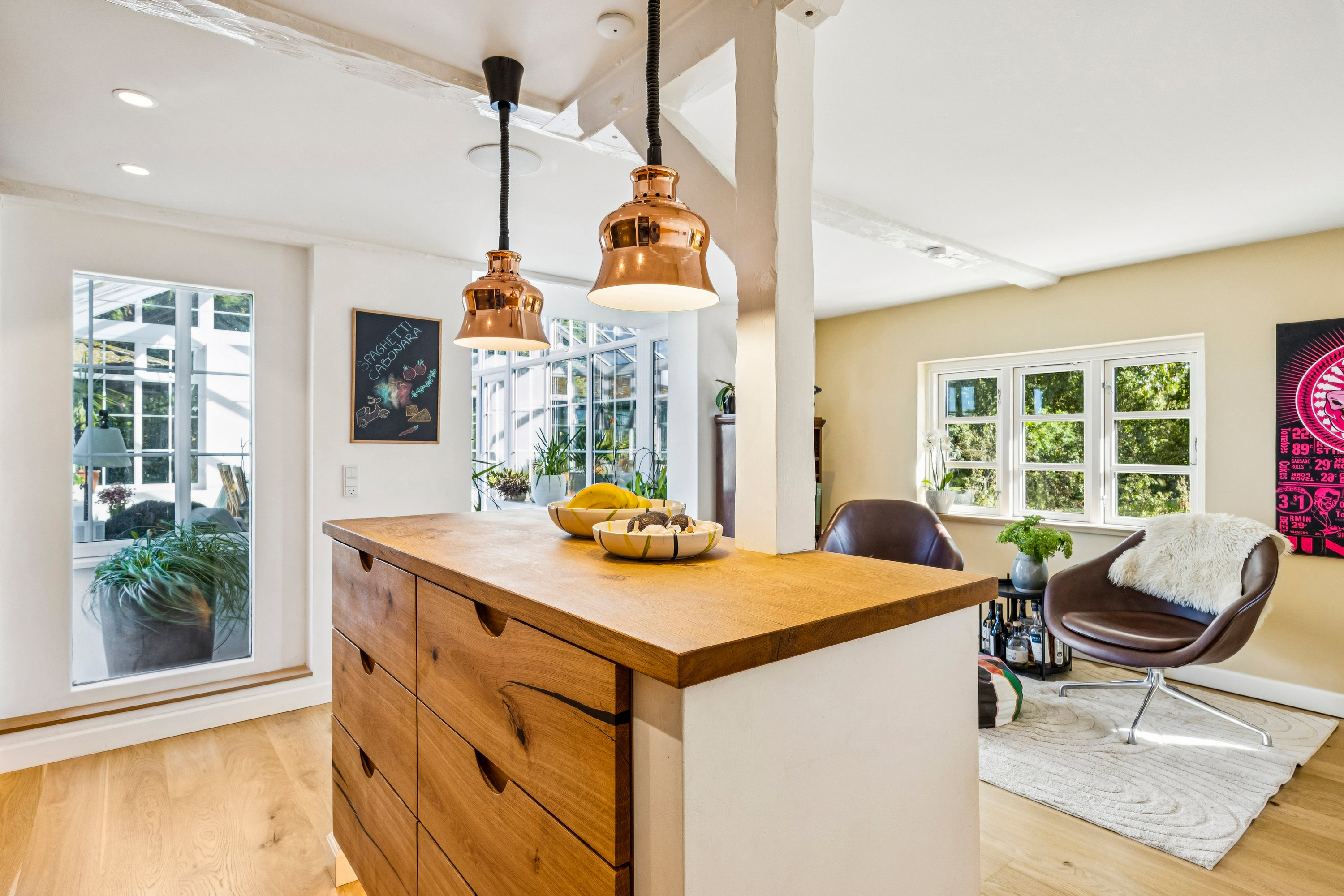 Fremhævet køkken billede i fuldskærmstilstand. Billede af Kobækvej 9, St Ladager, 4623 Lille Skensved