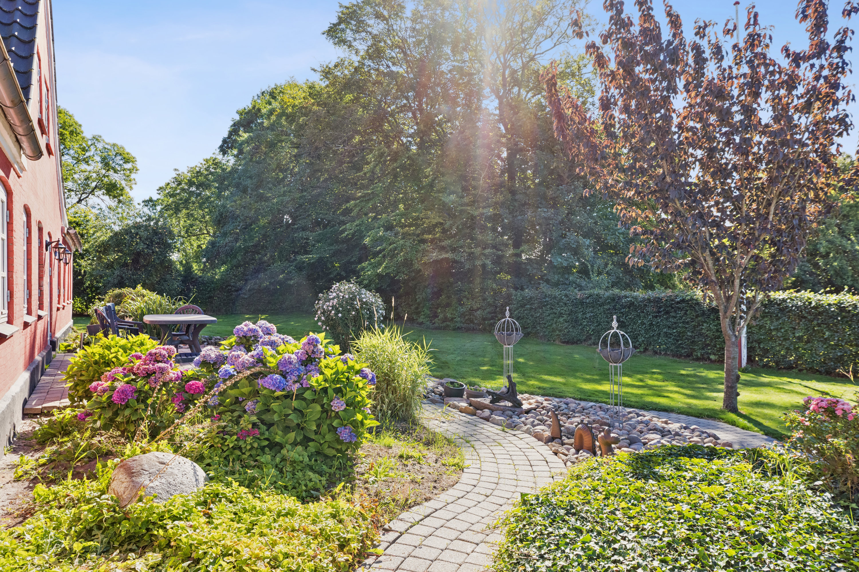 Fremhævet have billede i fuldskærmstilstand. Billede af Havevej 8, Kærbøl, 6760 Ribe