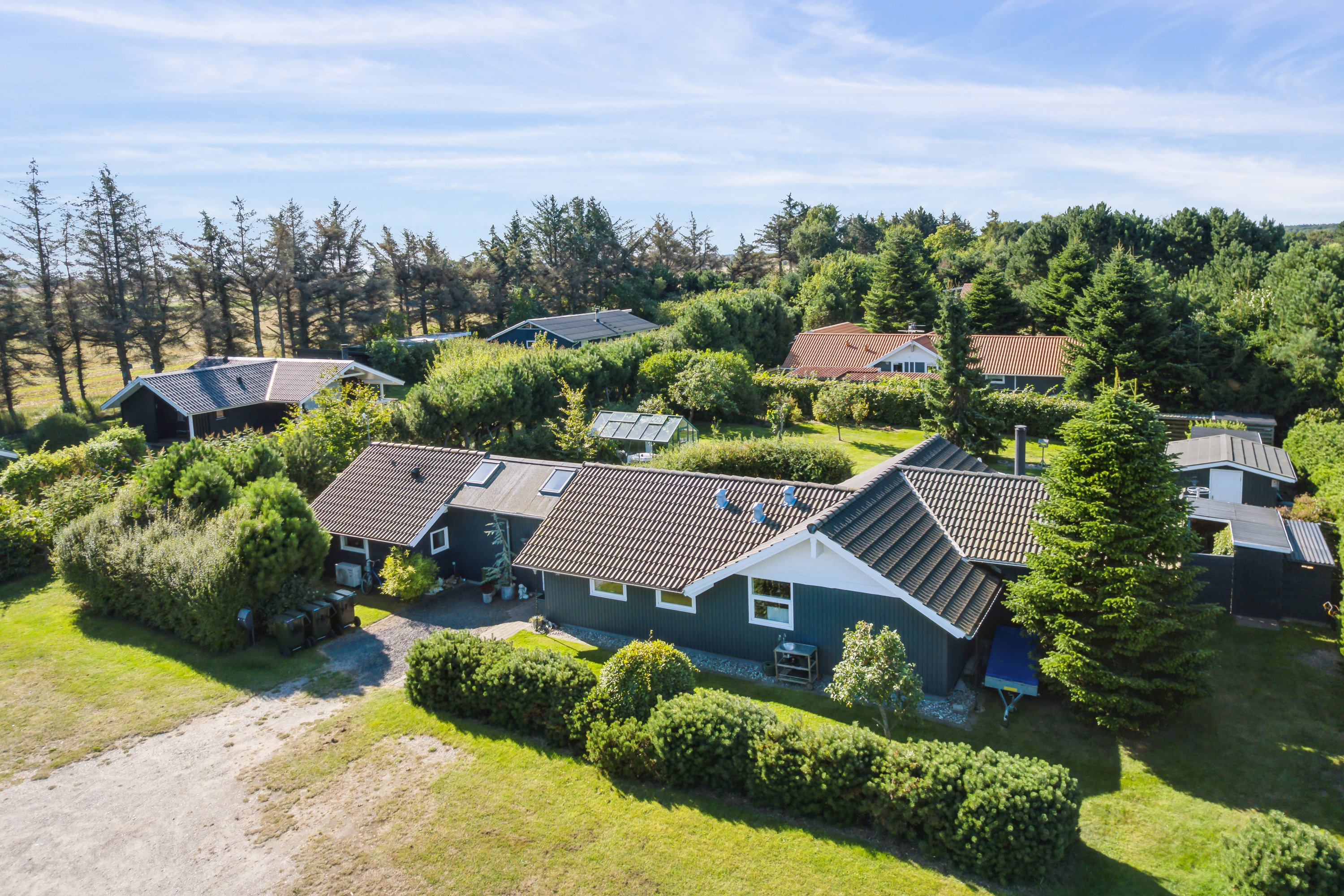 Miniaturebillede 2: luftfoto. Billede af Fridavej 54, Gjerrild, 8500 Grenaa