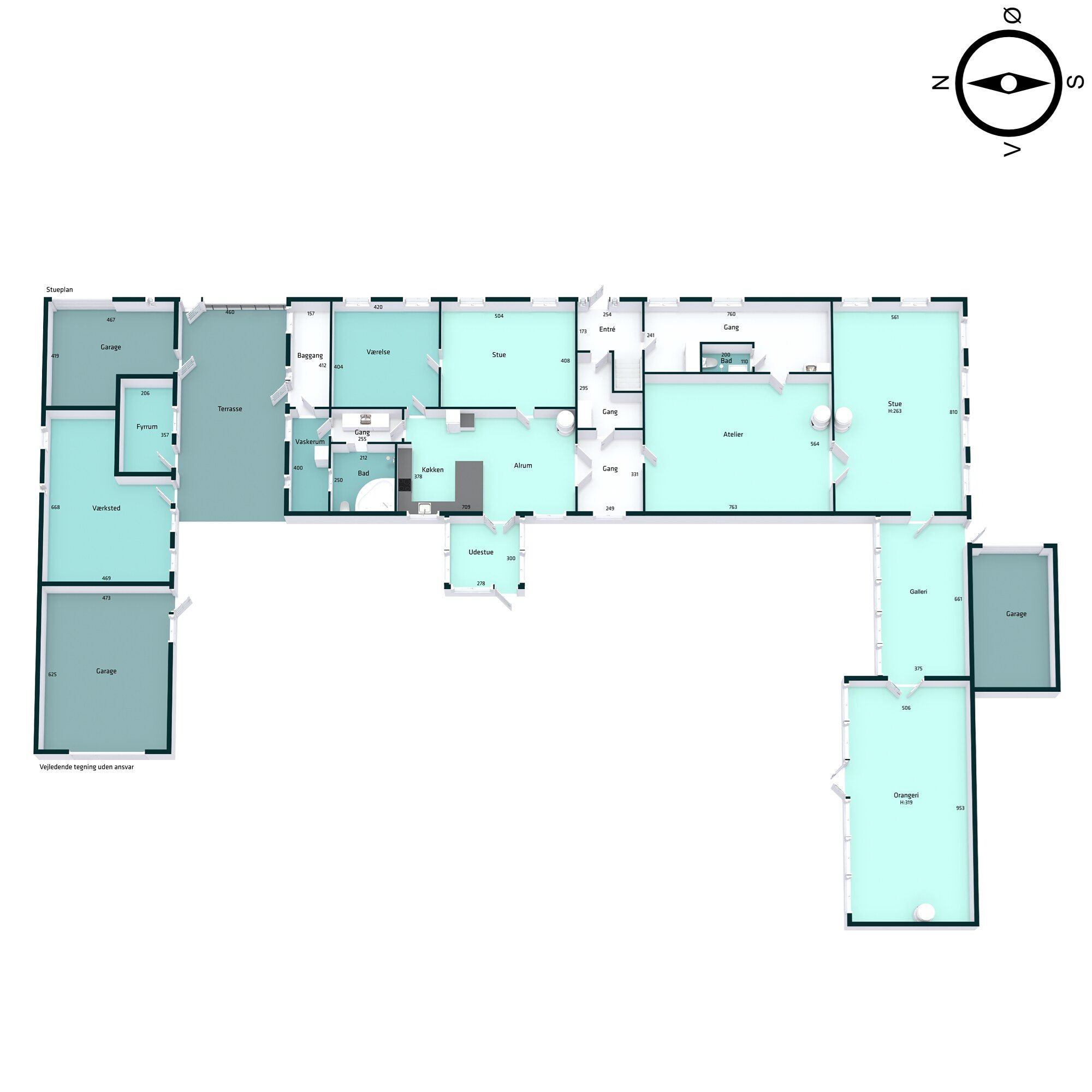 Plantegninger billede af Kirkevej 137, Tolnekirkeby, 9870 Sindal