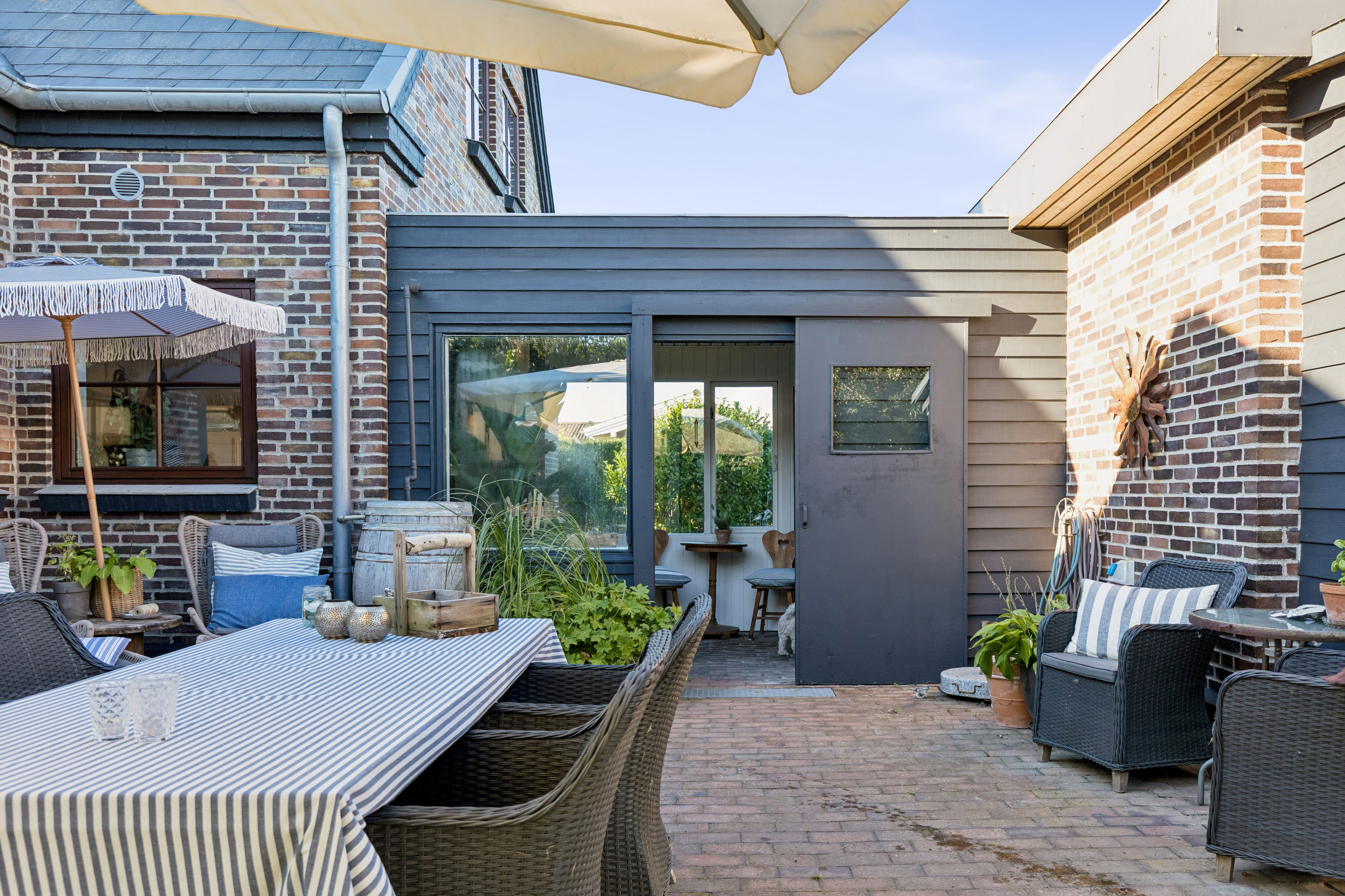 Fremhævet terrasse billede i fuldskærmstilstand. Billede af Havnsøgårdsvej 47, Havnsø, 4591 Føllenslev