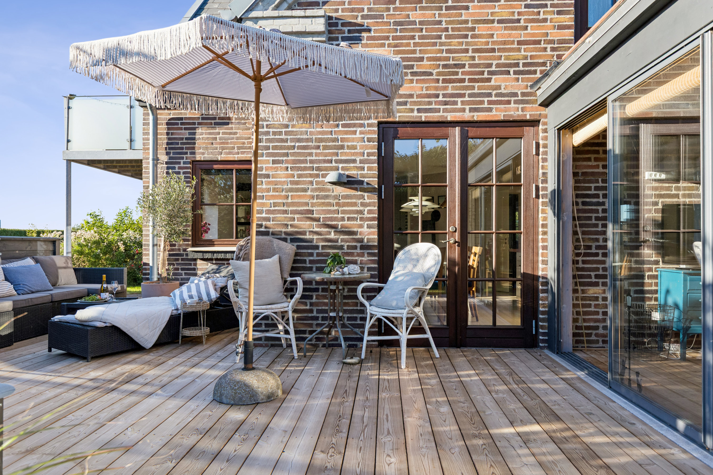 Fremhævet terrasse billede i fuldskærmstilstand. Billede af Havnsøgårdsvej 47, Havnsø, 4591 Føllenslev