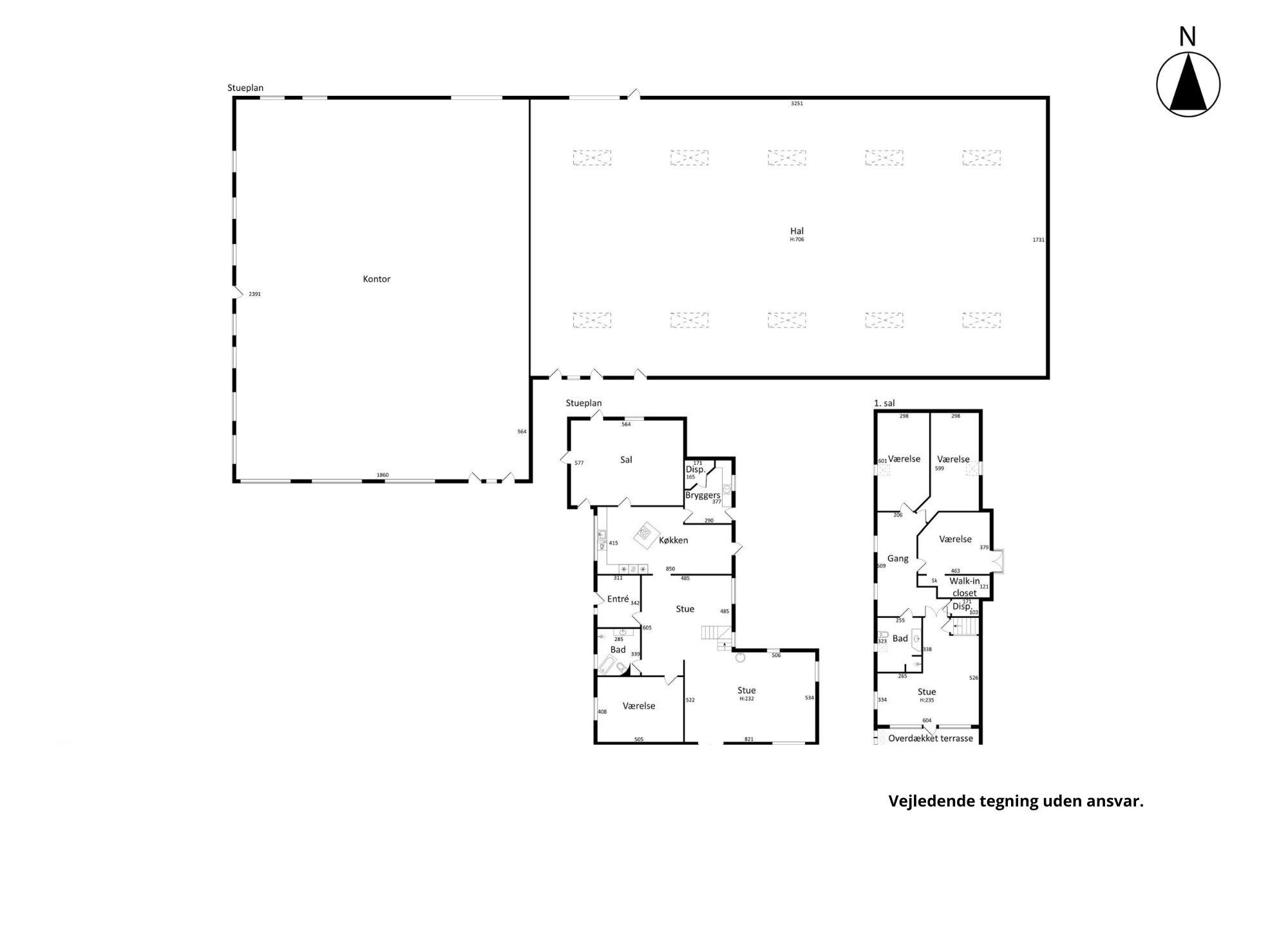 Plantegninger billede af Leopardvej 2, 7700 Thisted
