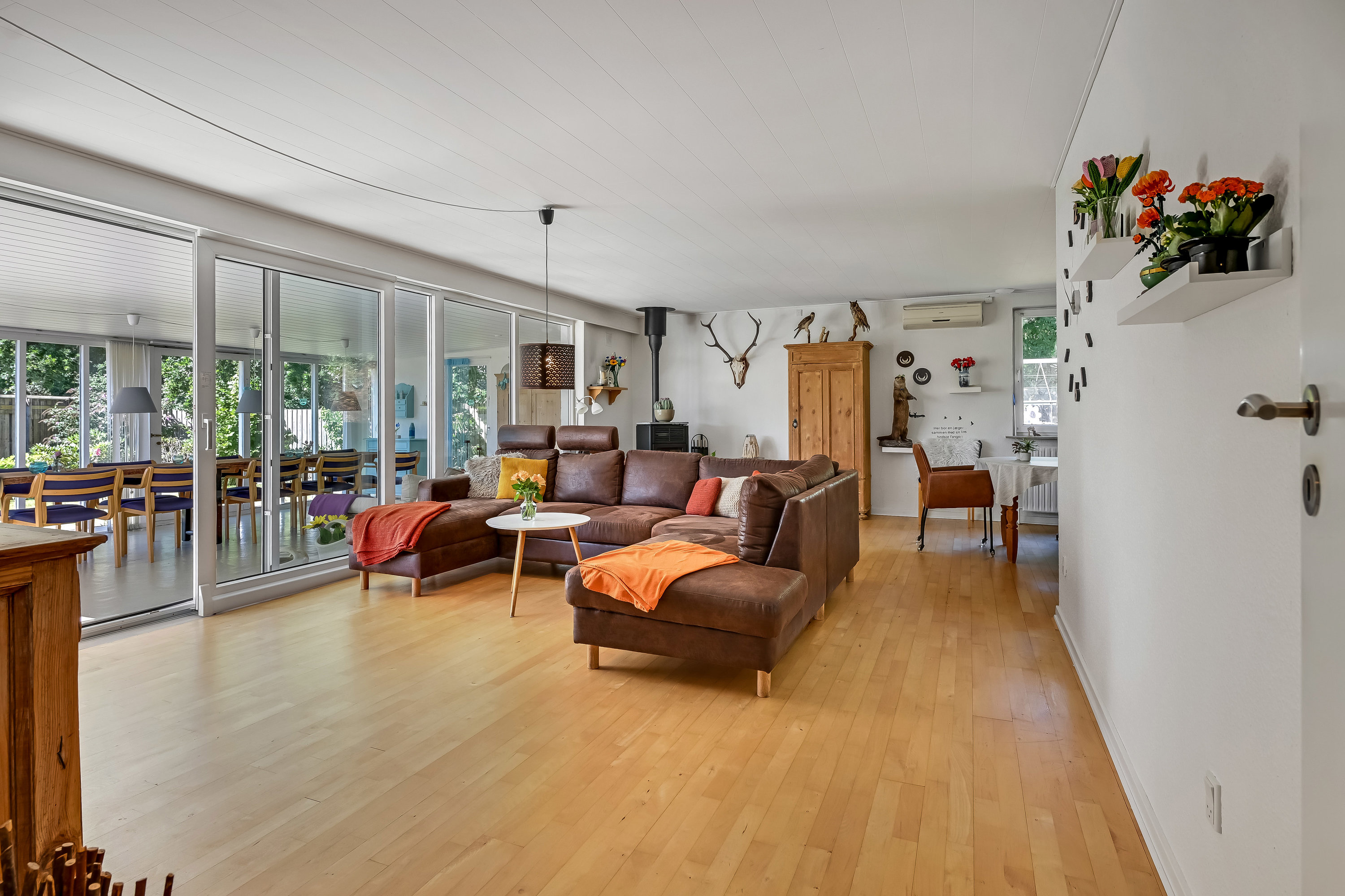 Fremhævet stue billede i fuldskærmstilstand. Billede af Åskrænten 36, 6710 Esbjerg V