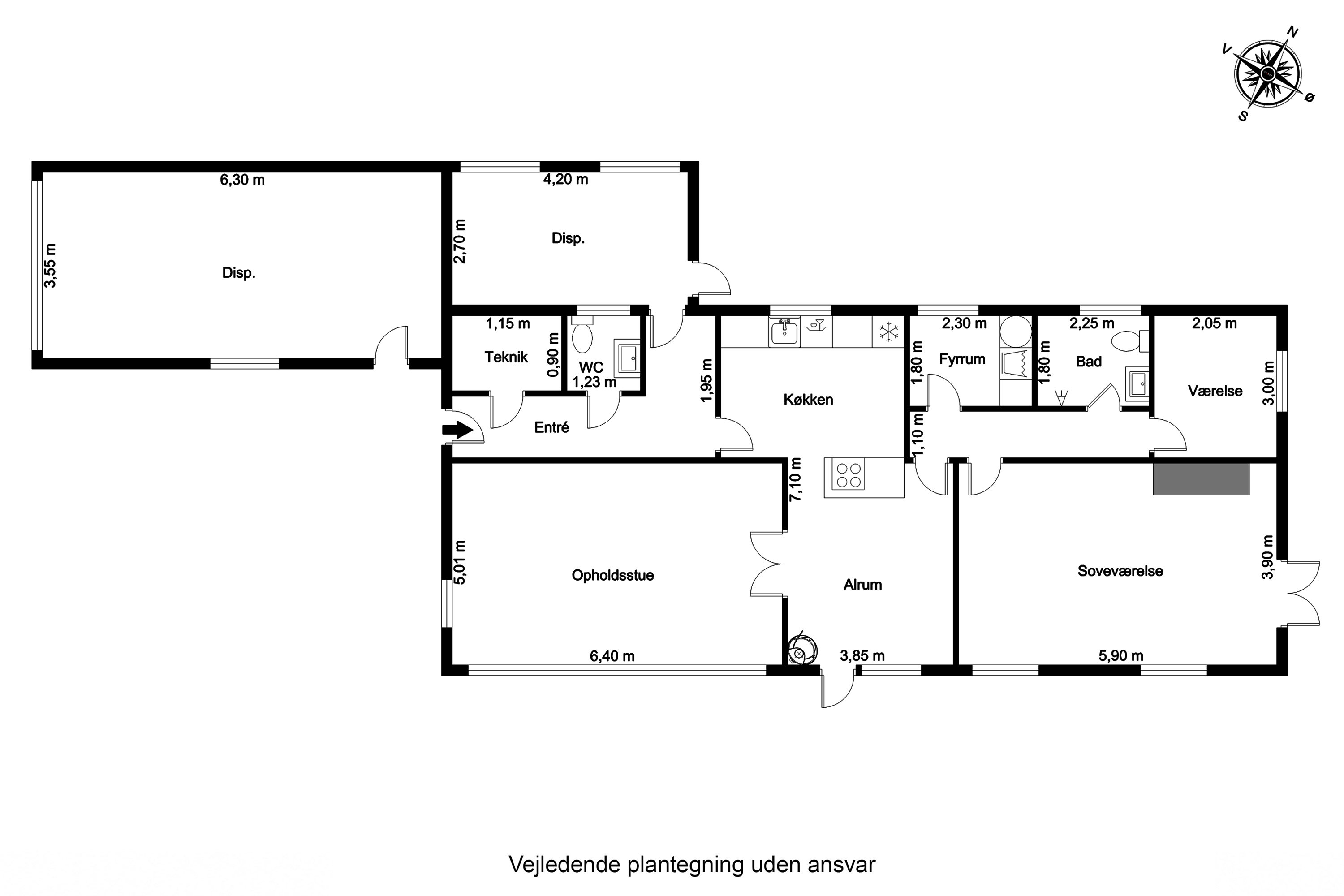 Plantegninger billede af Muslingevej 35, Seden, 5240 Odense NØ