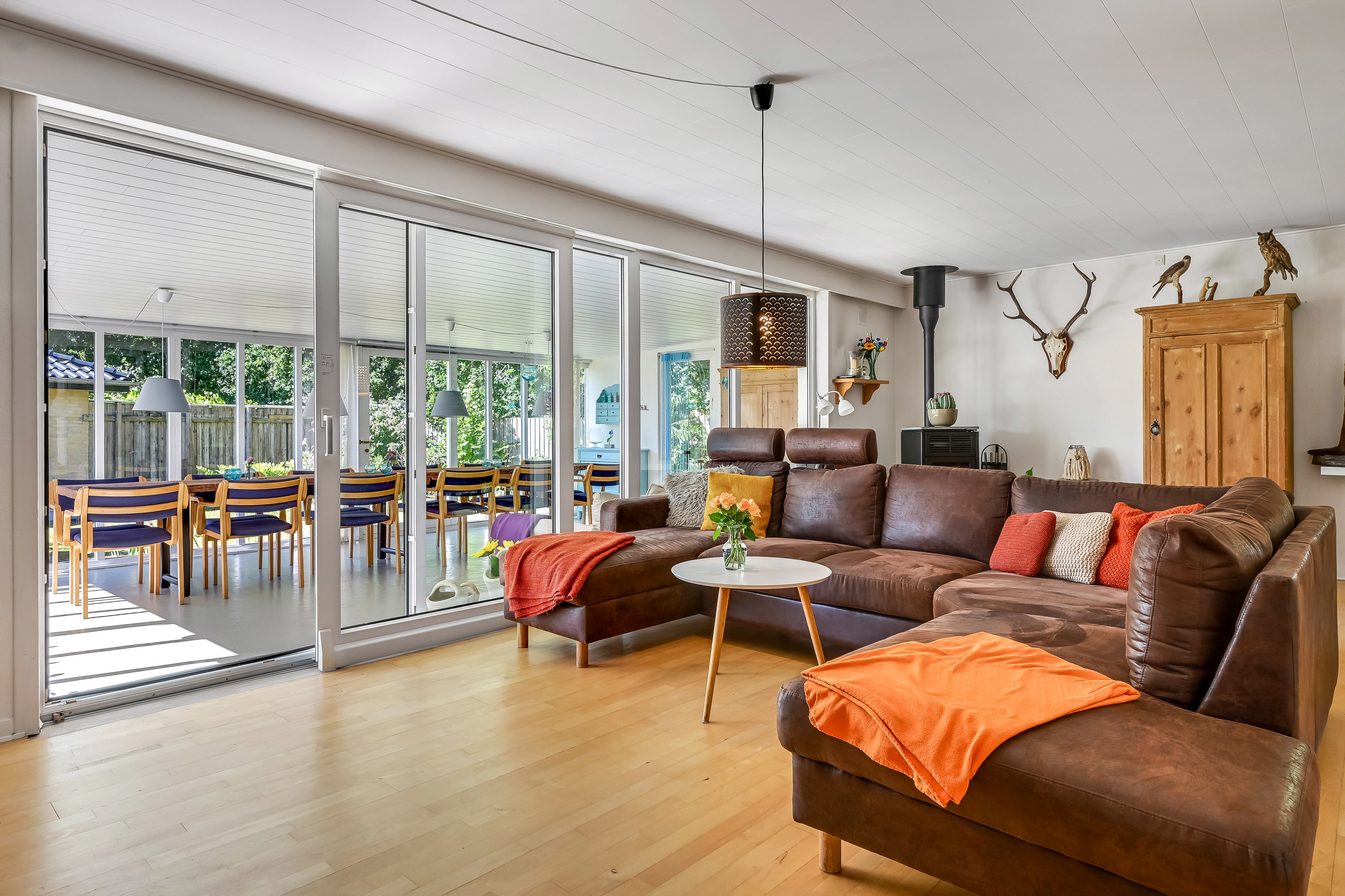 Fremhævet stue billede i fuldskærmstilstand. Billede af Åskrænten 36, 6710 Esbjerg V