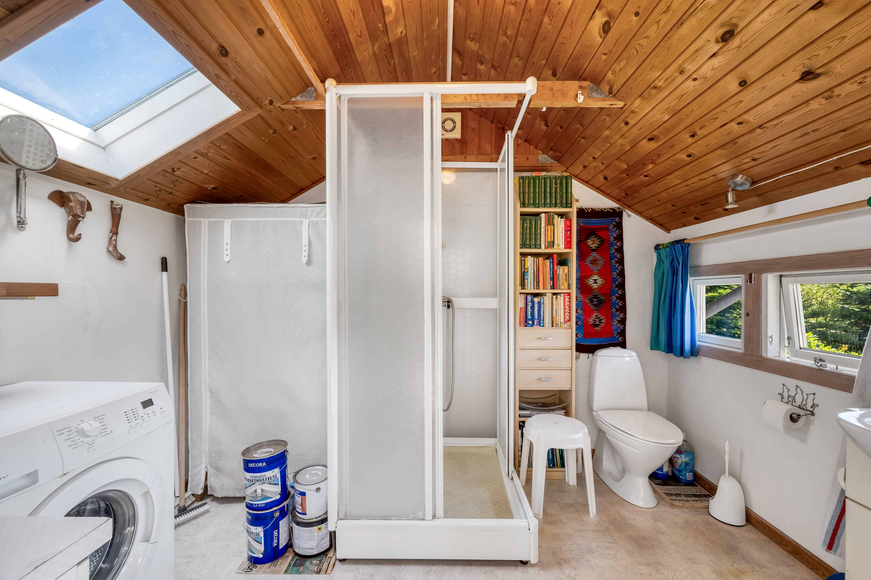 Fremhævet badeværelse billede i fuldskærmstilstand. Billede af Gyvelvej 43, Stauning, 6900 Skjern