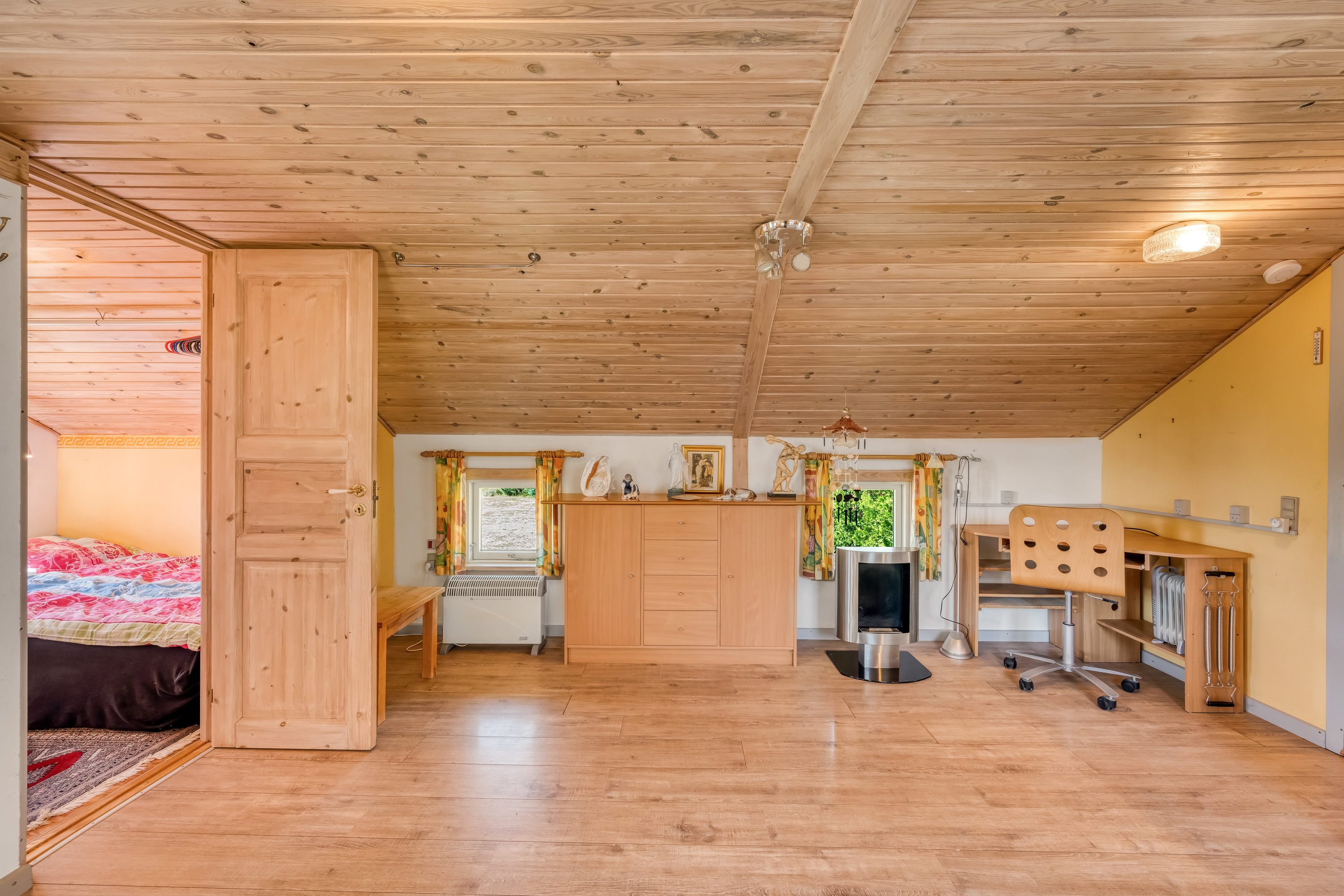 Fremhævet køkken alrum billede i fuldskærmstilstand. Billede af Gyvelvej 43, Stauning, 6900 Skjern