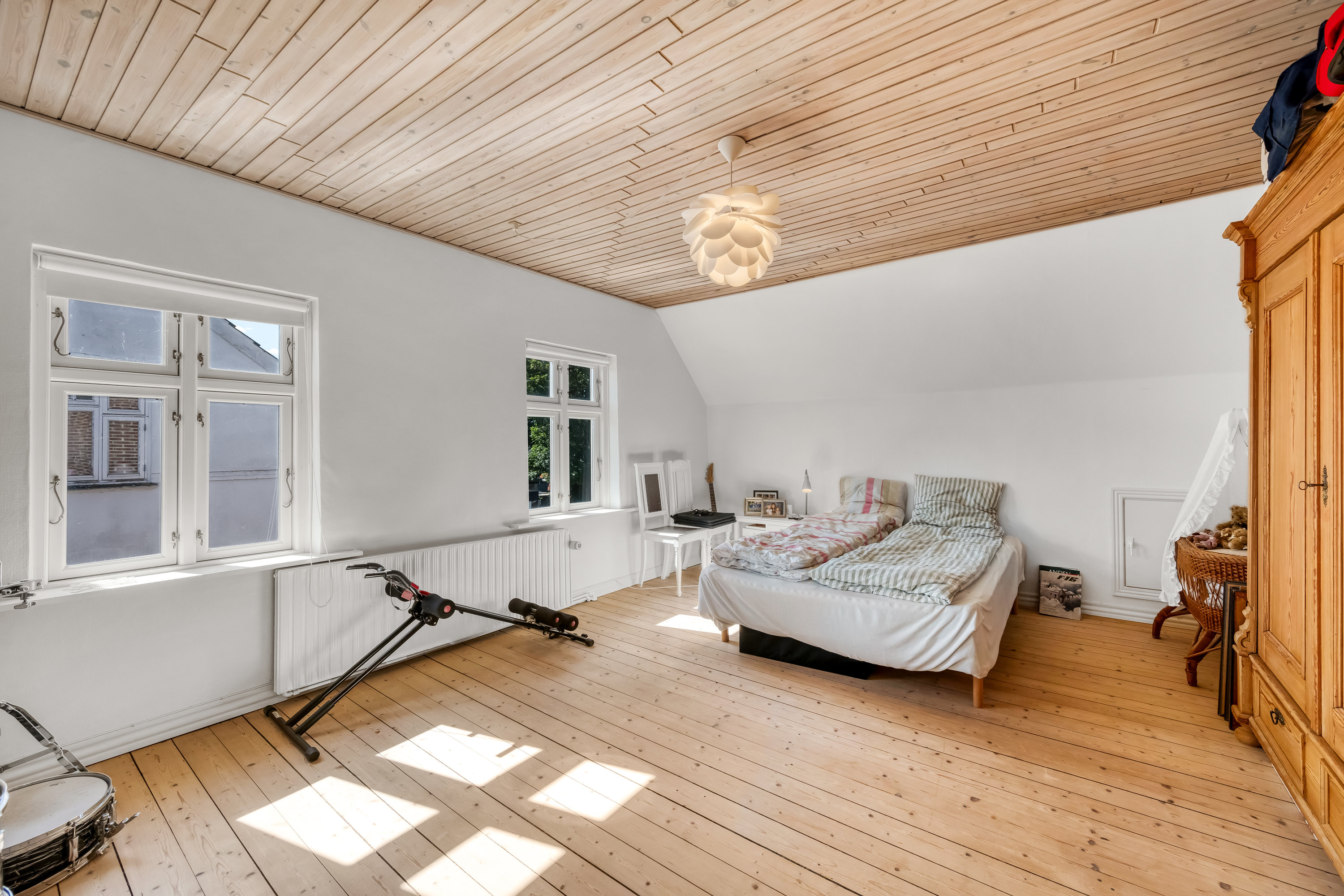 Fremhævet værelse billede i fuldskærmstilstand. Billede af Poppelalle 14, 6900 Skjern