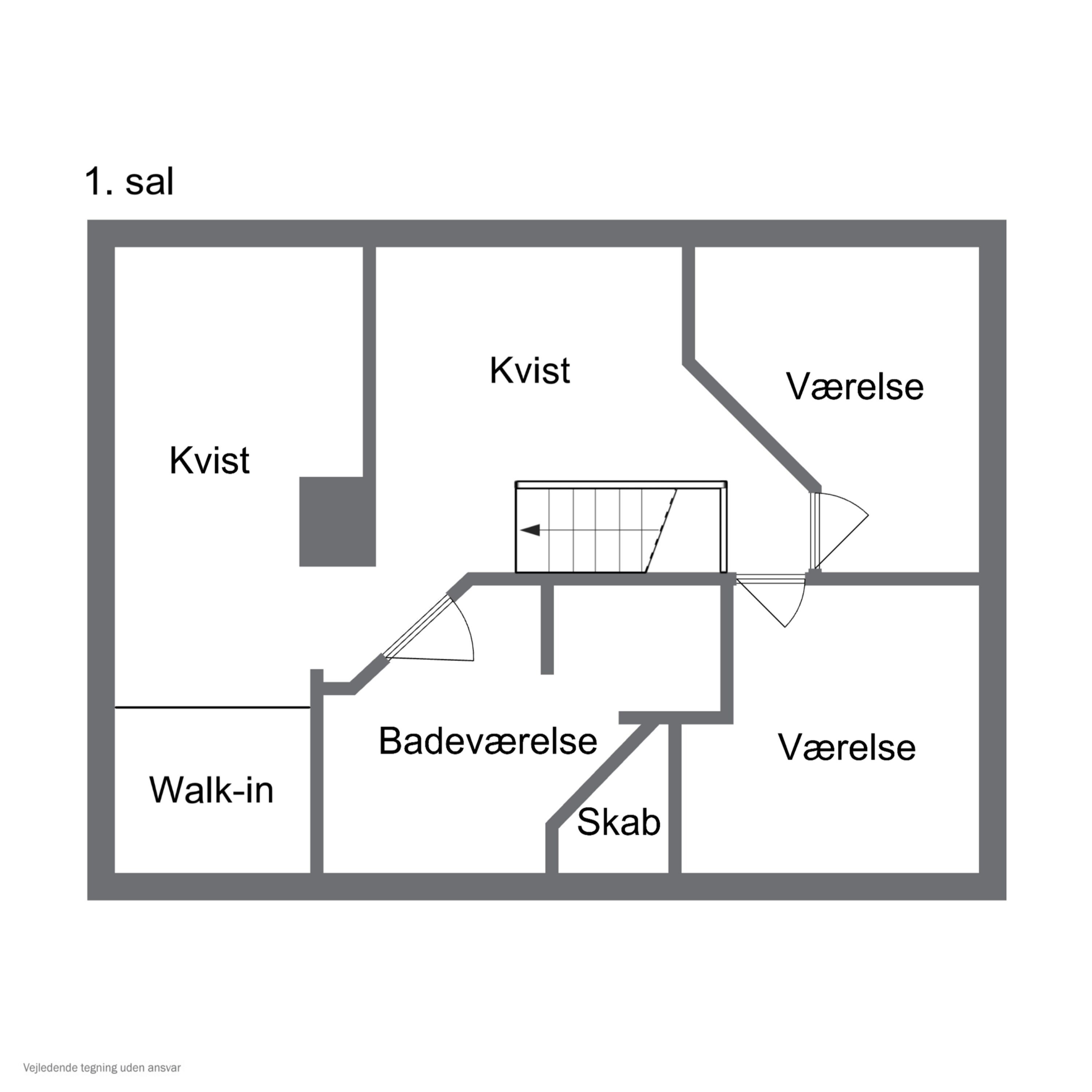 Plantegninger billede af Kløvenhøjvej 6, 7760 Hurup Thy