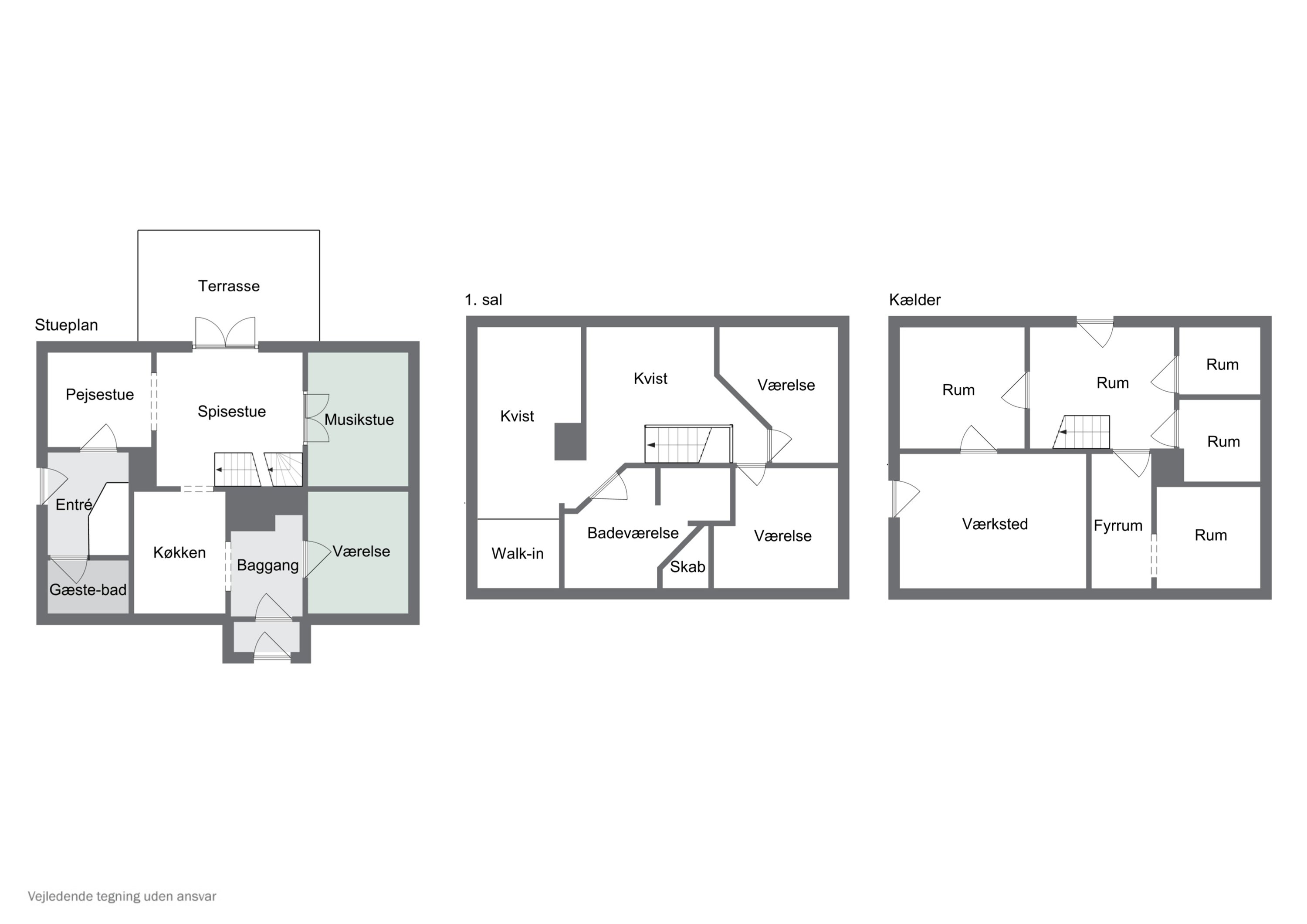 Plantegninger billede af Kløvenhøjvej 6, 7760 Hurup Thy