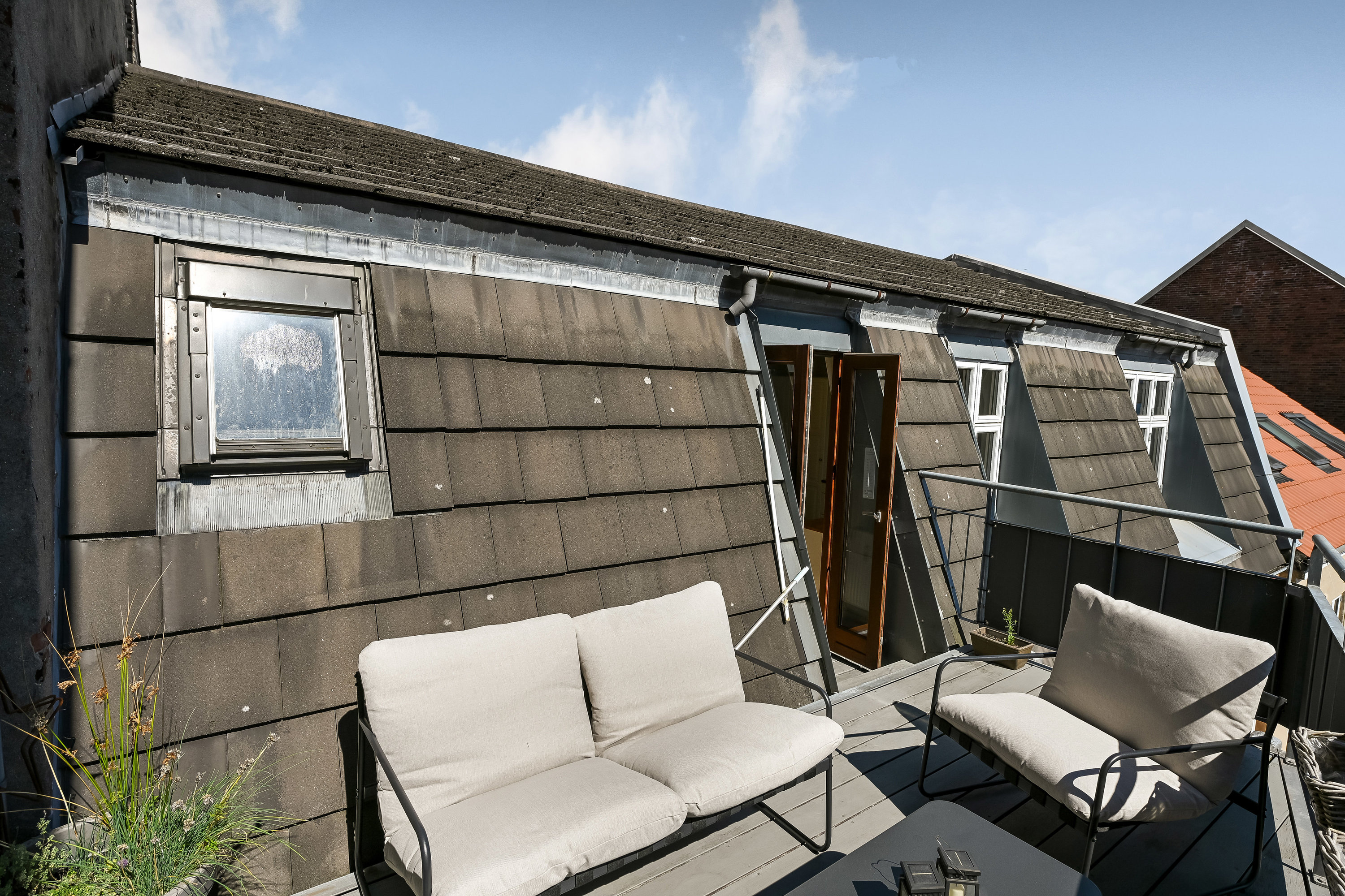 Fremhævet terrasse billede i fuldskærmstilstand. Billede af Danmarksgade 16, 2., 6700 Esbjerg