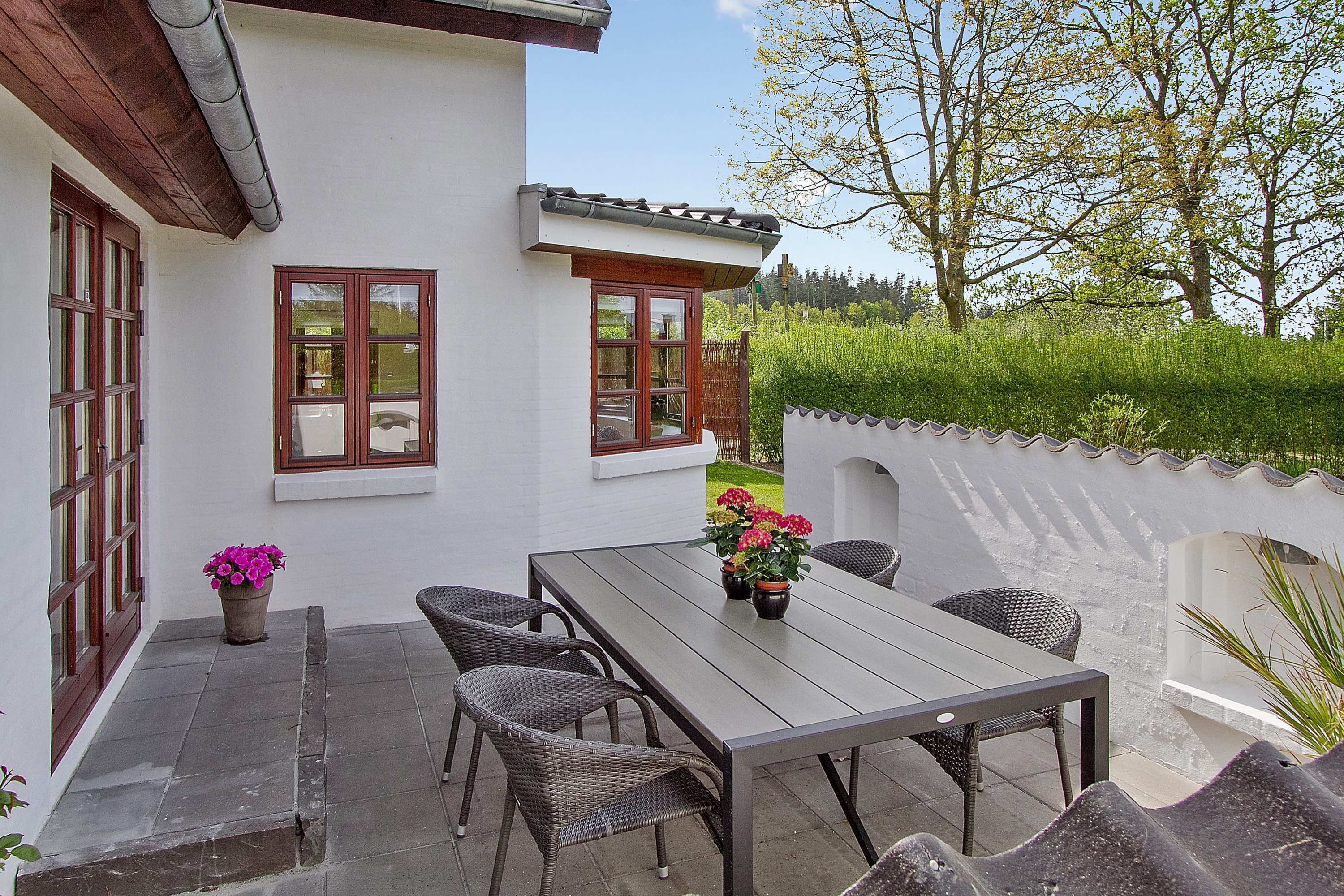 Fremhævet terrasse billede i fuldskærmstilstand. Billede af Bøgstedvej 272, Astrup, 9800 Hjørring