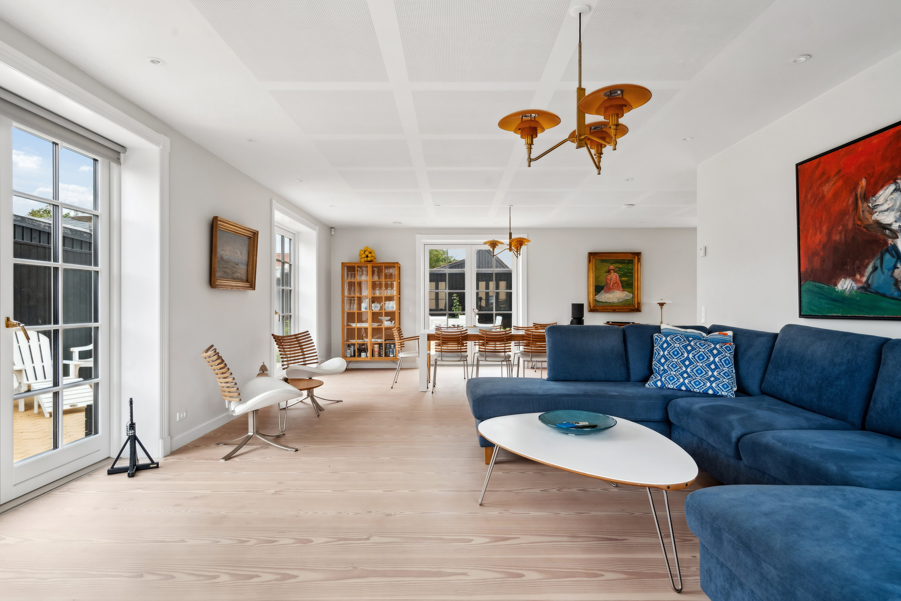 Fremhævet stue billede i fuldskærmstilstand. Billede af Daphnesvej 23, Østerby, 9990 Skagen