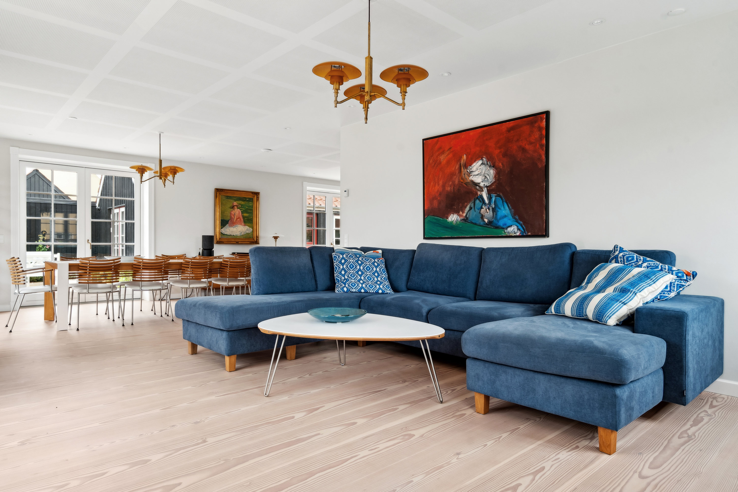 Fremhævet stue billede i fuldskærmstilstand. Billede af Daphnesvej 23, Østerby, 9990 Skagen