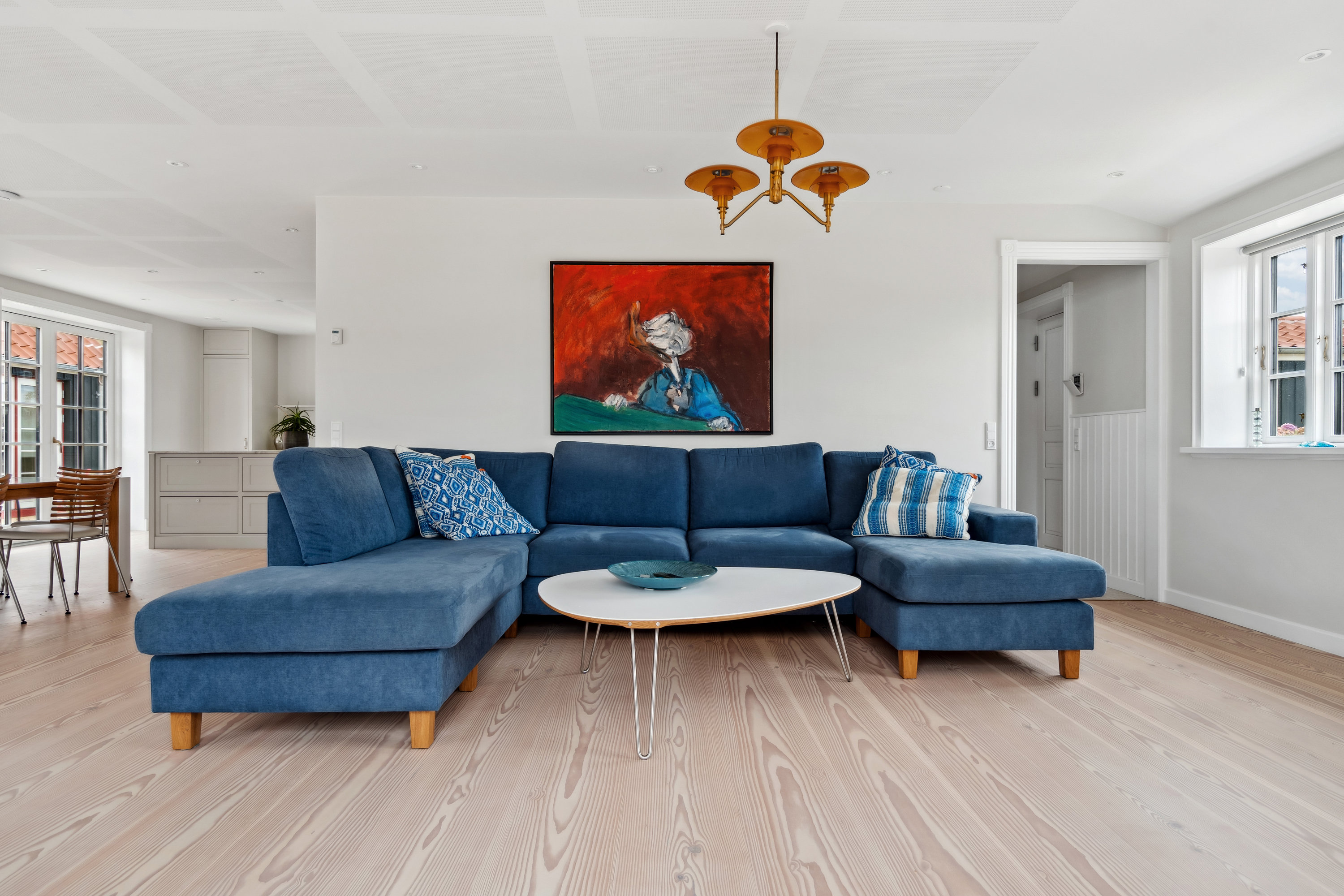 Fremhævet stue billede i fuldskærmstilstand. Billede af Daphnesvej 23, Østerby, 9990 Skagen