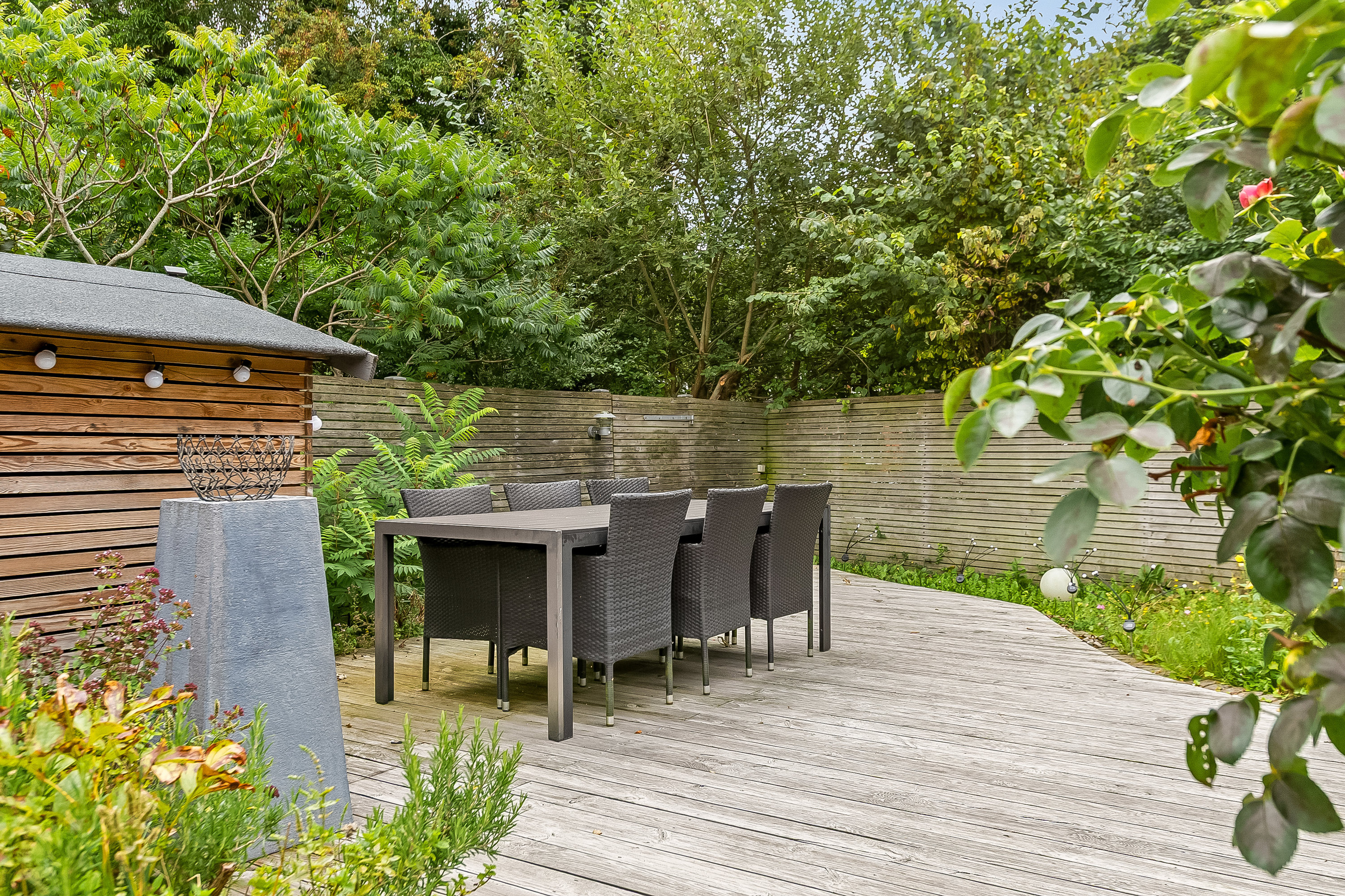 Fremhævet terrasse billede i fuldskærmstilstand. Billede af Grønnegade 6, 6000 Kolding