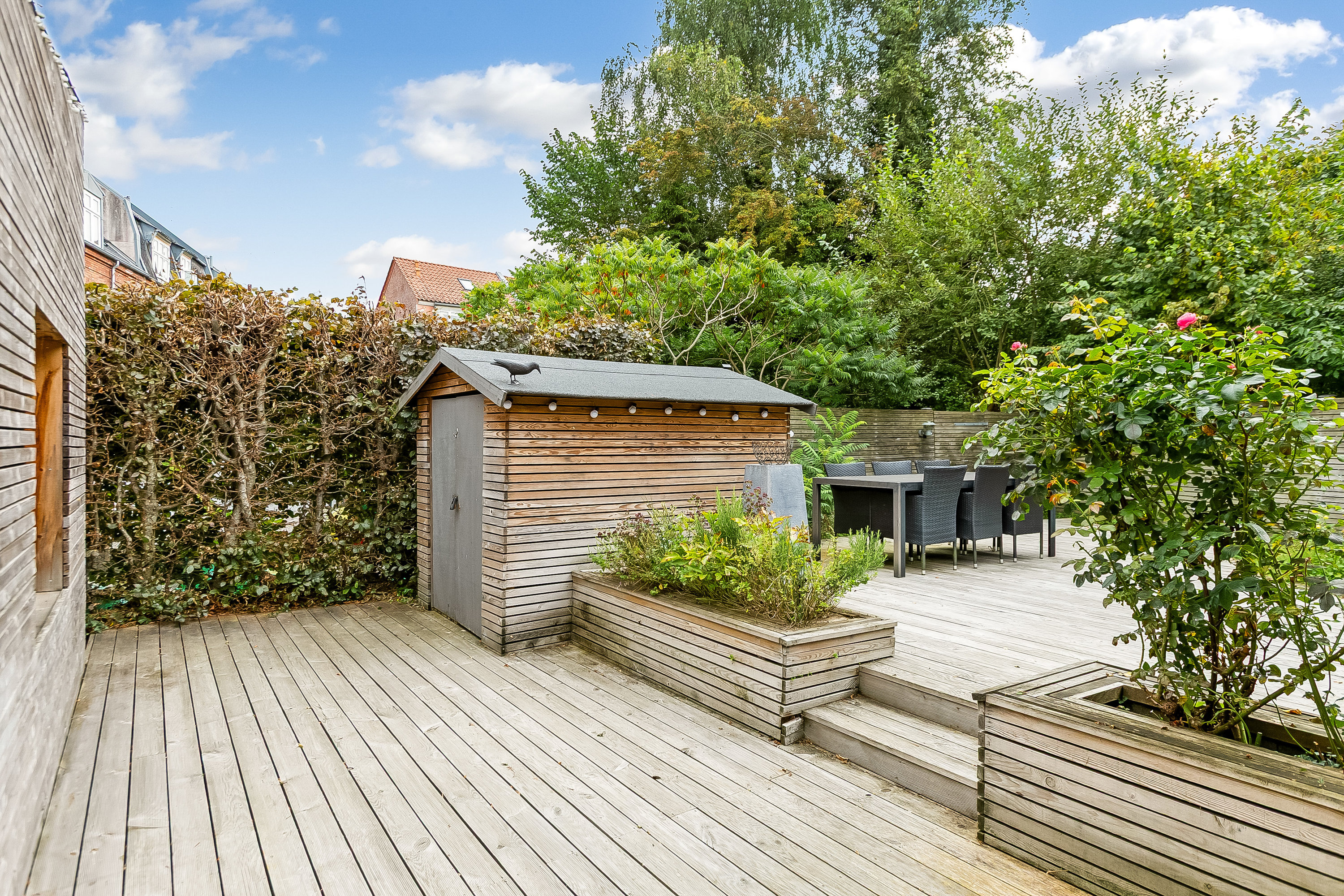 Fremhævet terrasse billede i fuldskærmstilstand. Billede af Grønnegade 6, 6000 Kolding