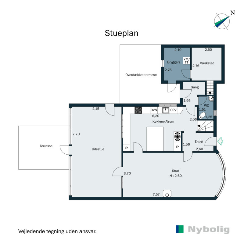Plantegninger billede af Hovborgvej 37, Lindknud, 6650 Brørup