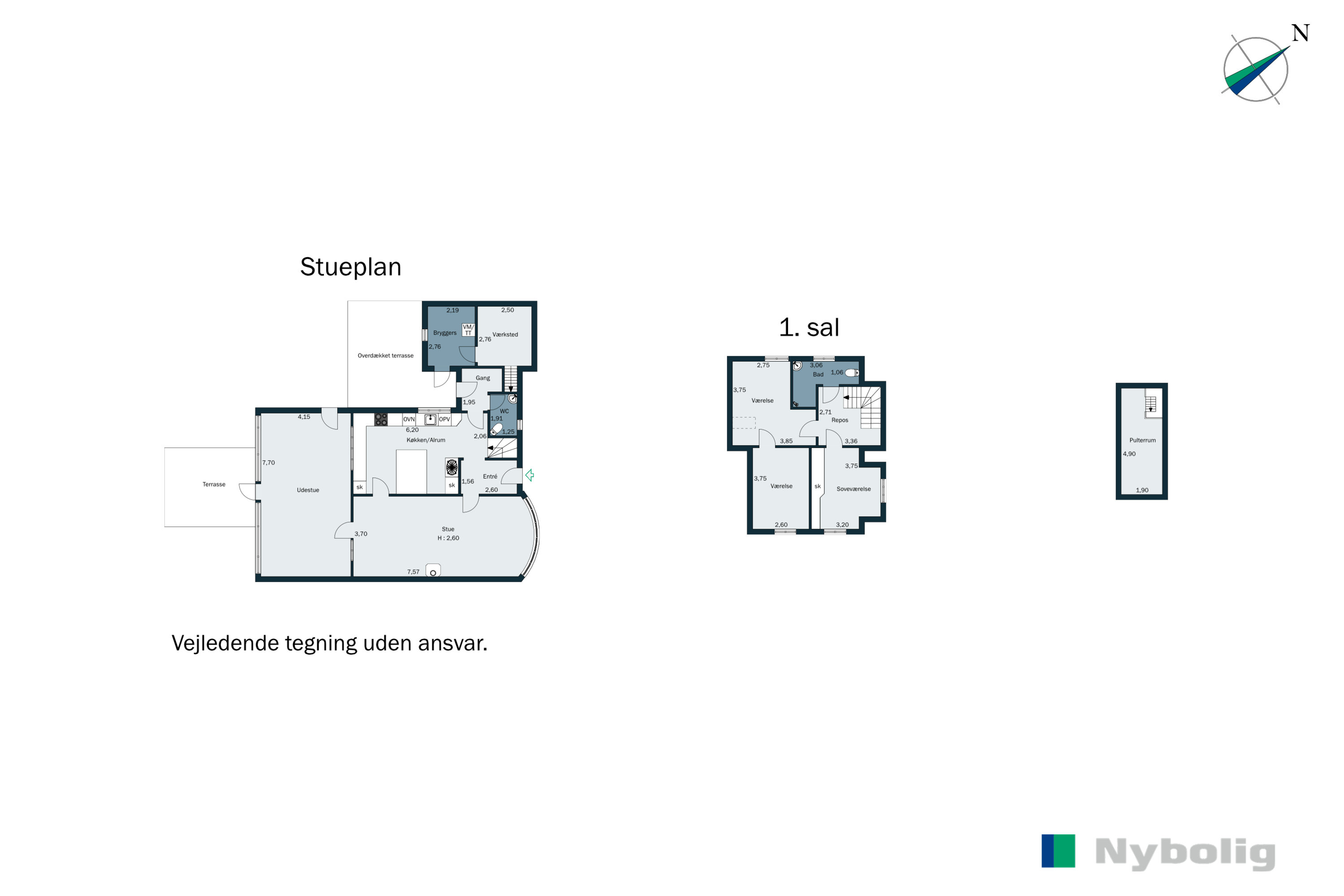 Plantegninger billede af Hovborgvej 37, Lindknud, 6650 Brørup