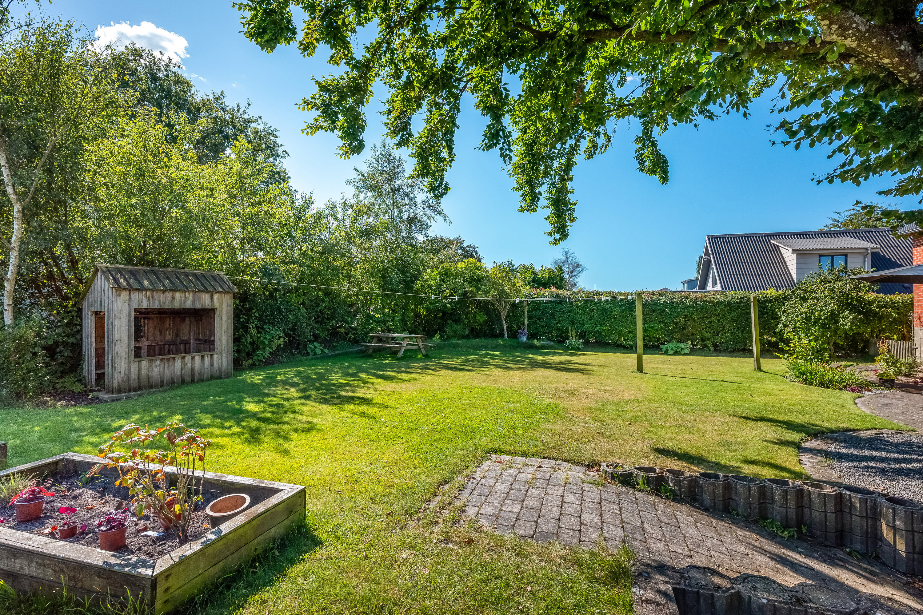 Fremhævet have billede i fuldskærmstilstand. Billede af Sognstrupvej 5, Nr Felding, 7500 Holstebro